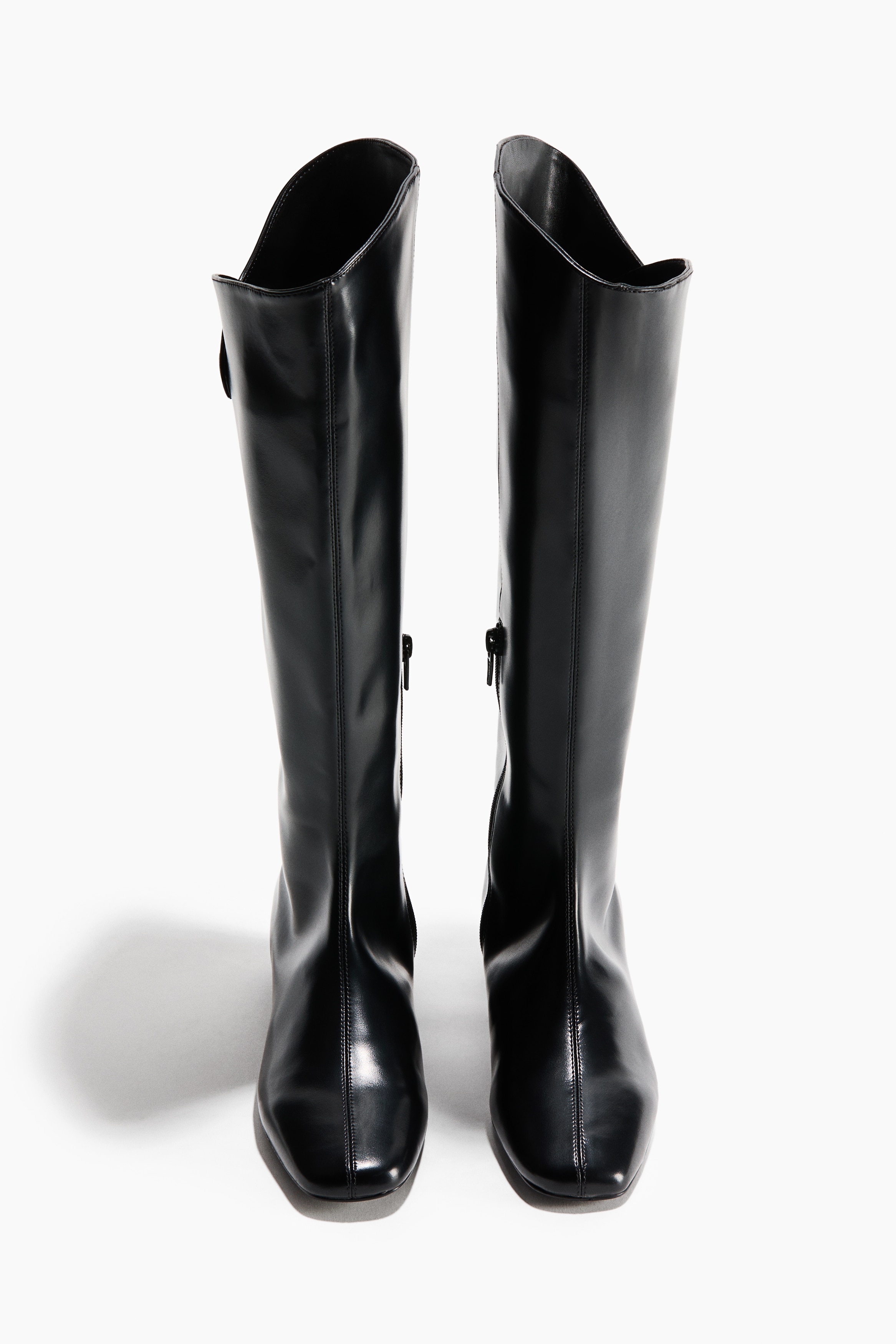 Metal-Detail Knee-High Boots - thumbnail 3