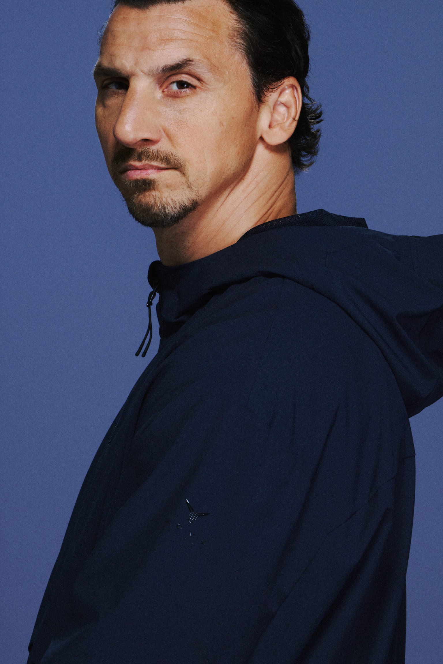 Loose Fit Treningsjakke med DryMove™ - Mørk marineblå - 5