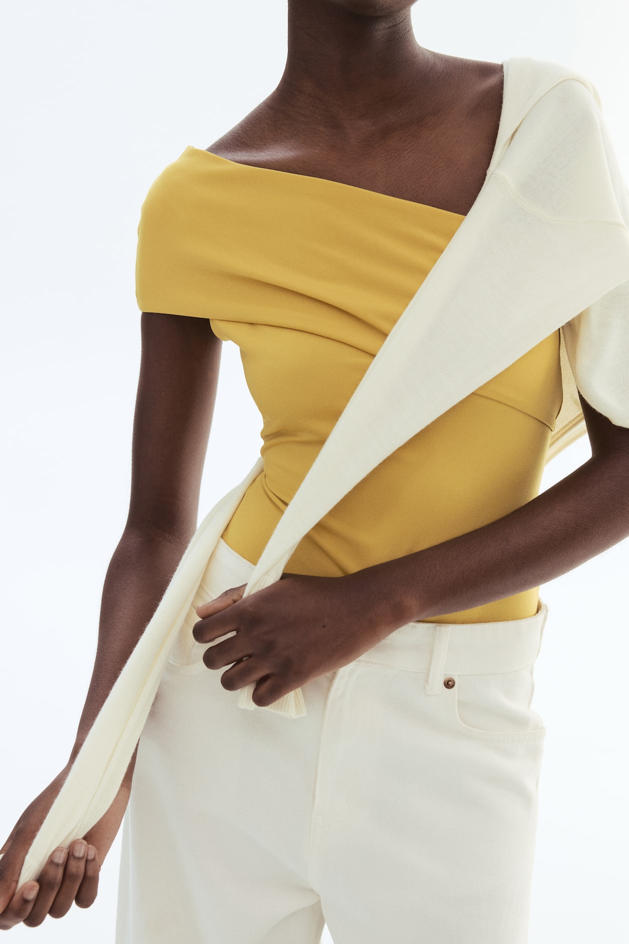 One-Shoulder Bodysuit - image 3