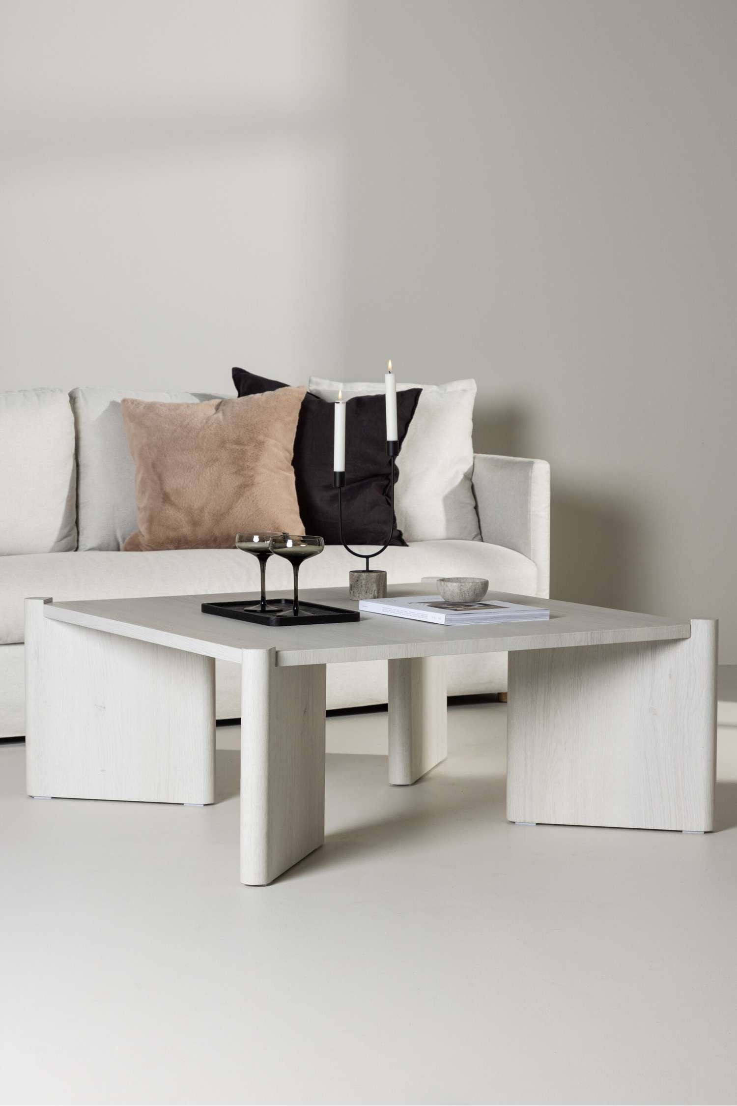 Rogaland Sofa Table - Mdf, White/Mdf, Mocca/Mdf, Grey
