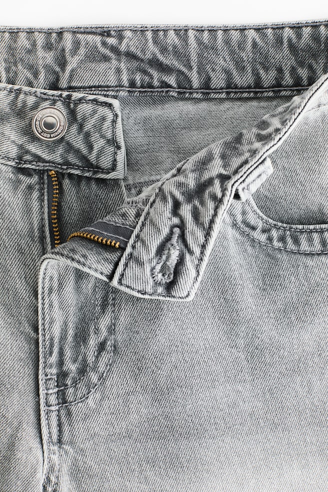 Baggy Wide Low Waist Jeans - Grey/Light denim blue/Denim blue - 6