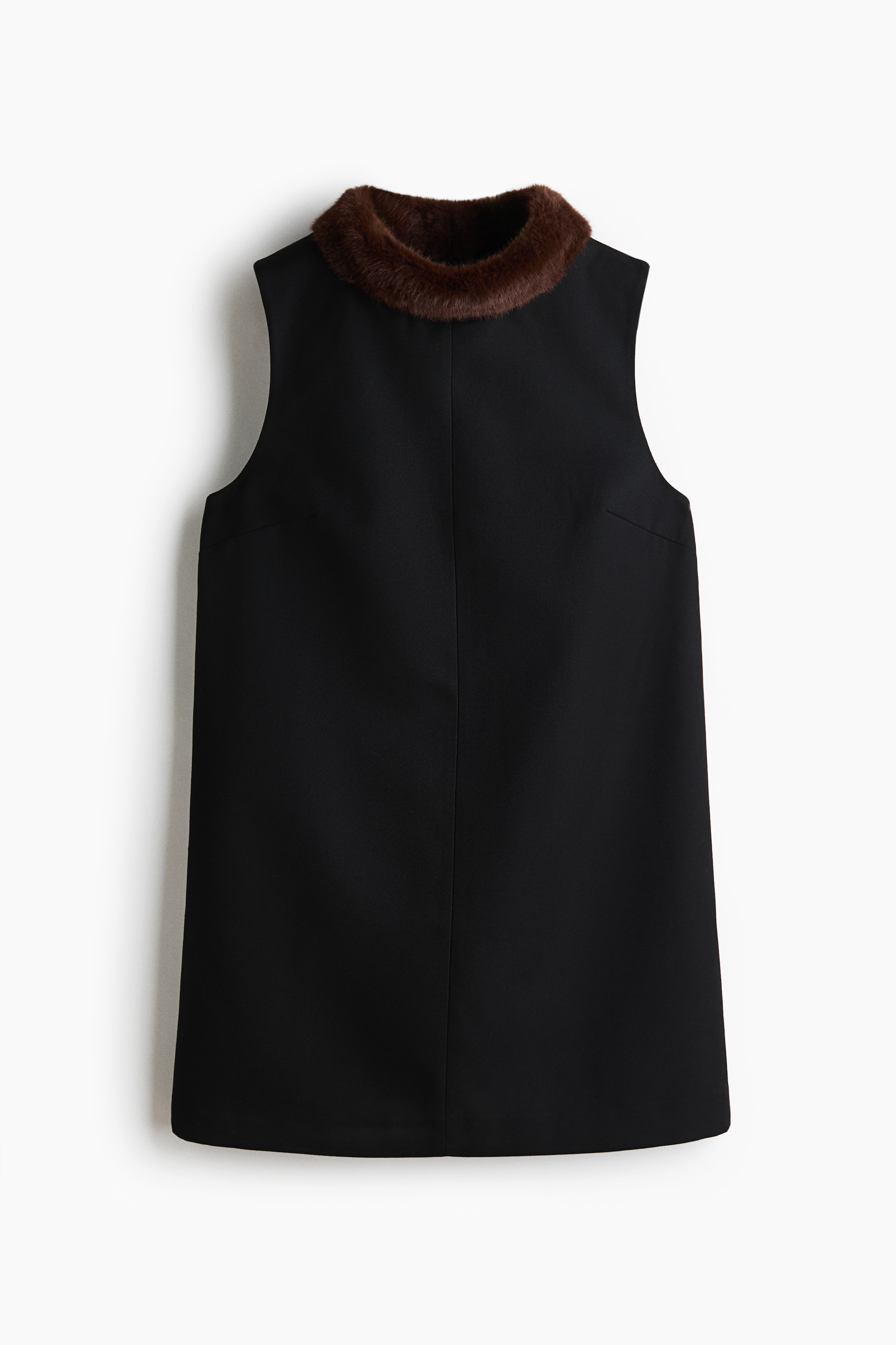 Ampliar la imagen: Vestido recto con cuello - Negro - Ladies | H&M MX 5