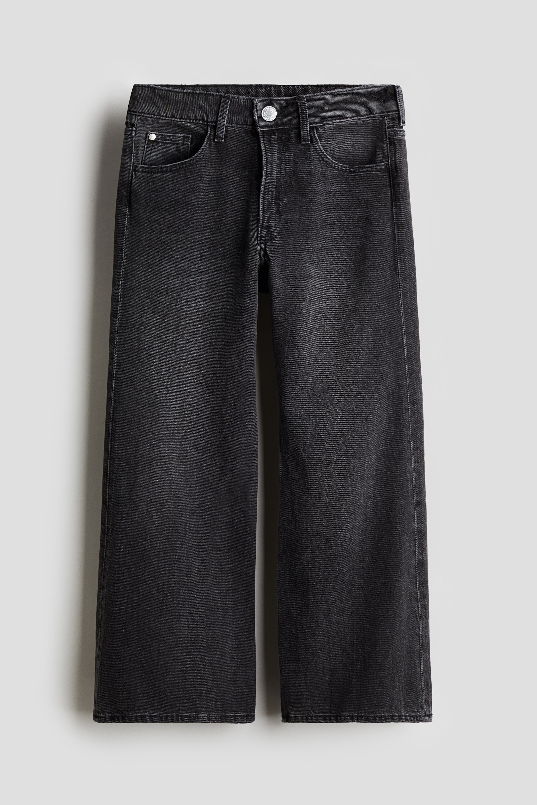 Loose Fit Bootcut Leg Jeans