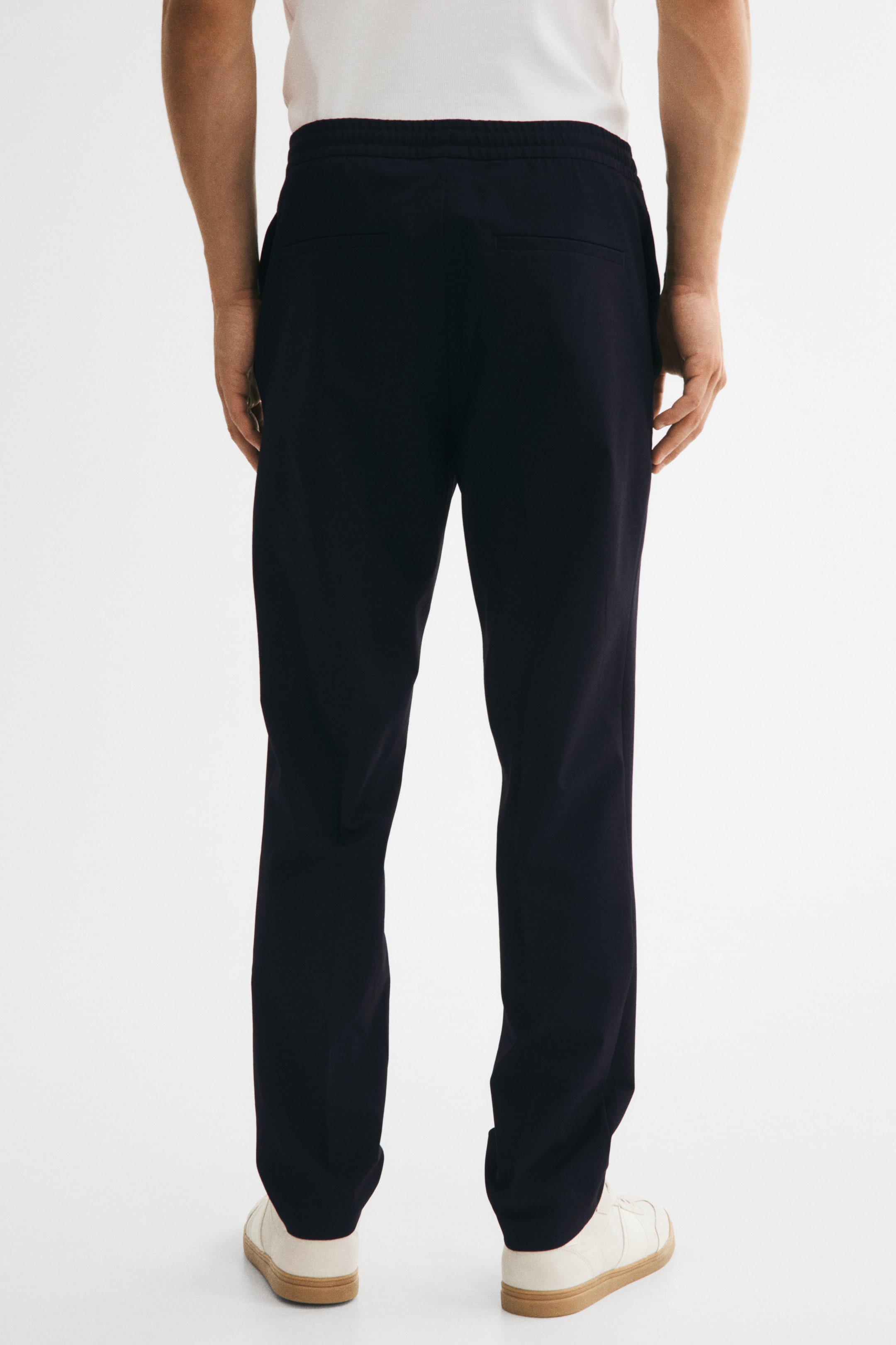 Мужские джоггеры H&M Slim-Fit Dressy — фото 3