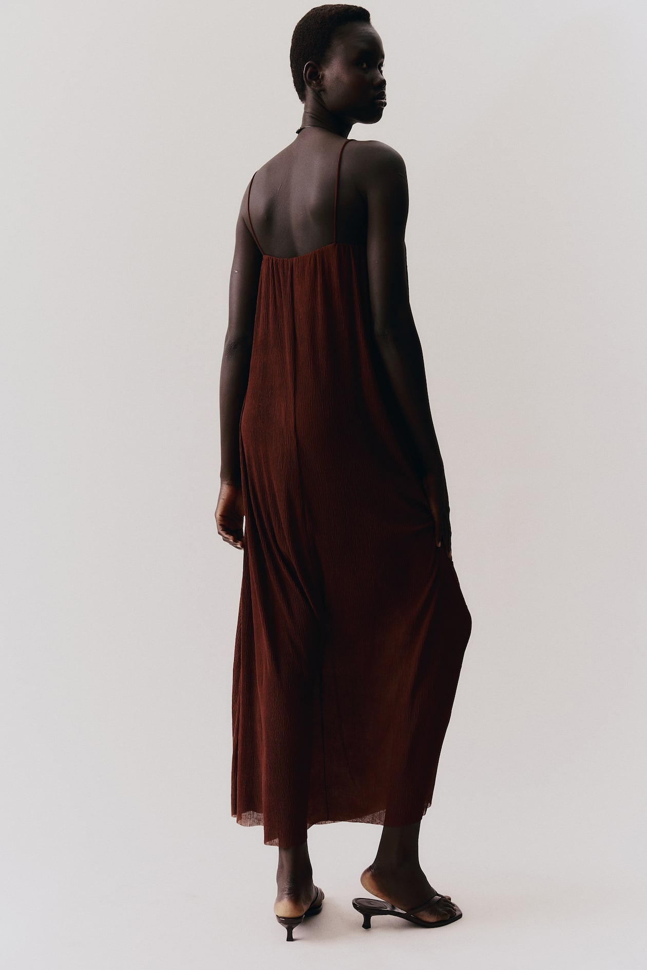 Plisse Strappy Dress - image 3