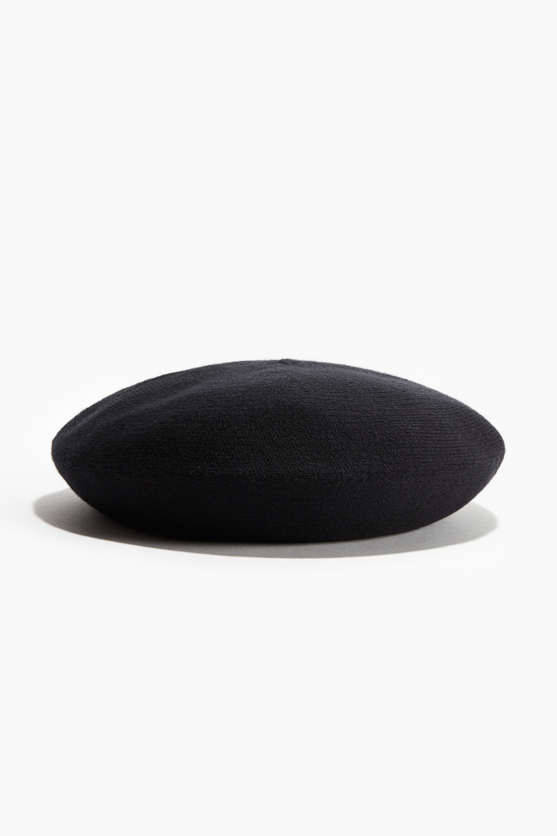 Knit Beret - Black