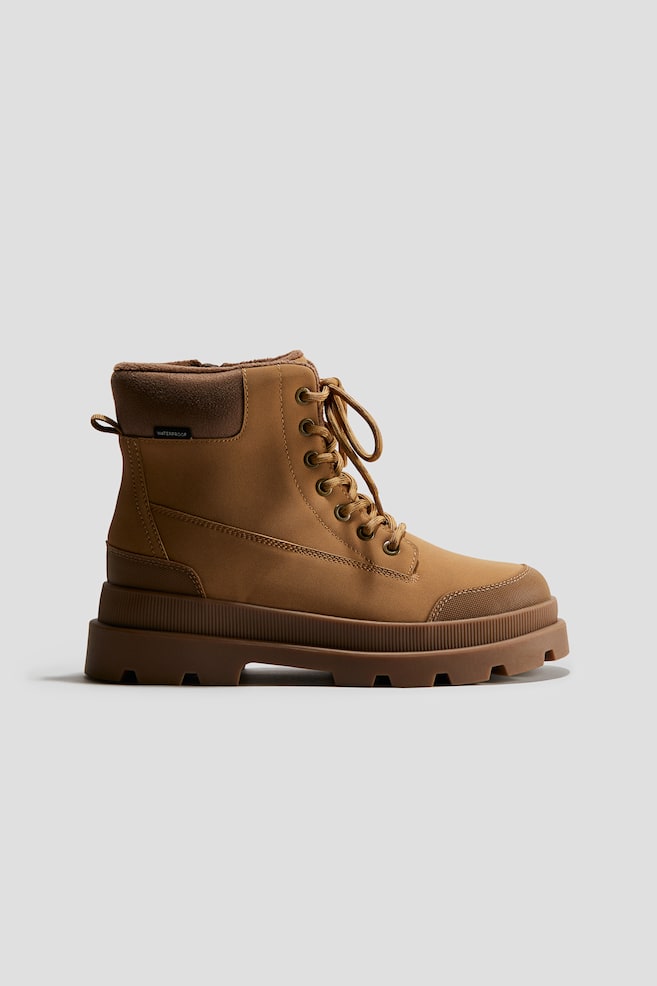 Waterproof boots - Beige/Black - 1