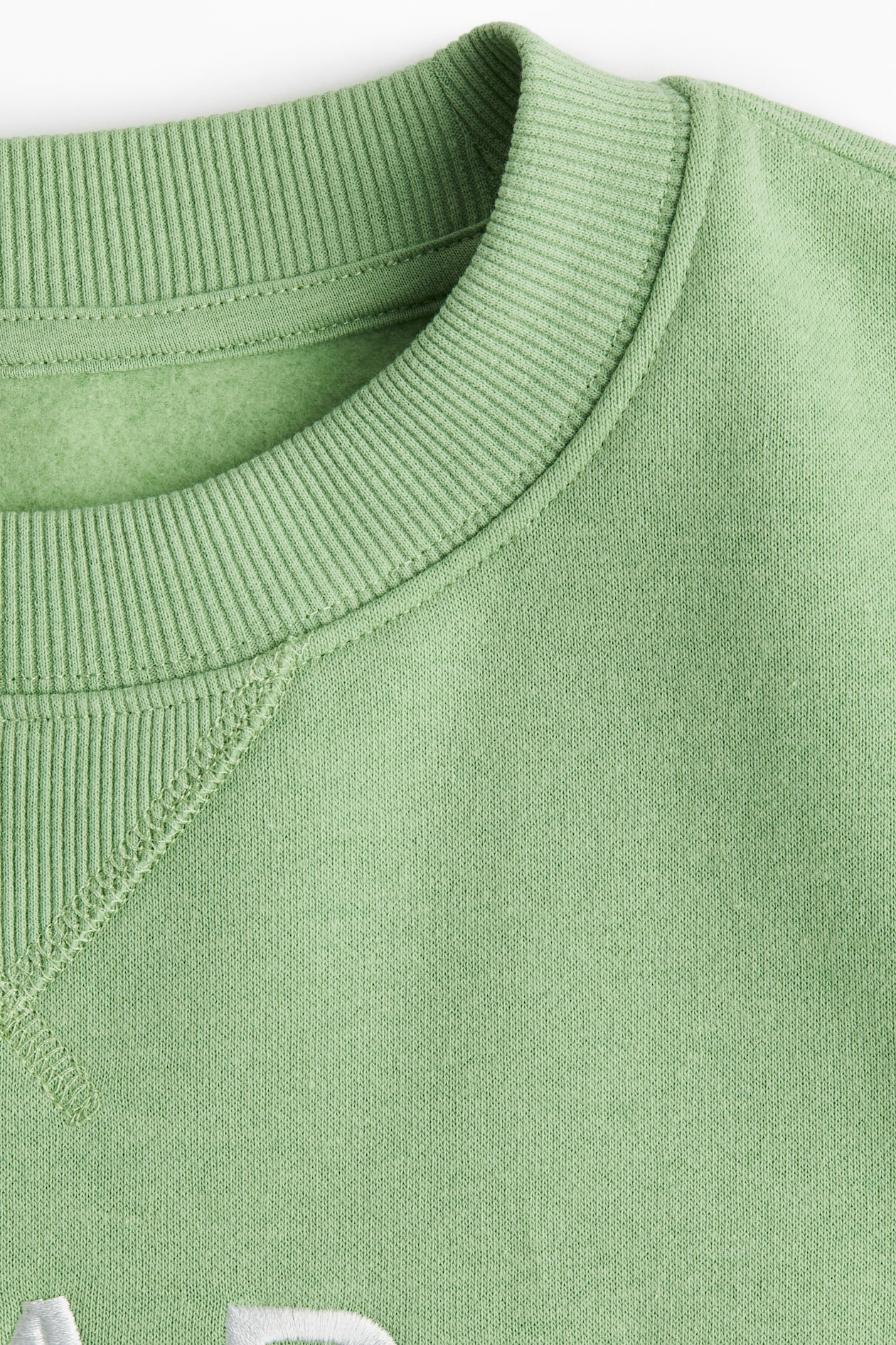 Sweatshirt with Text Motif - image 4