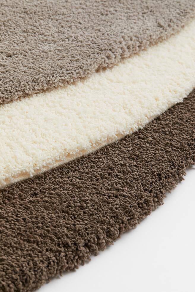 Tufted rug - Cream - 2