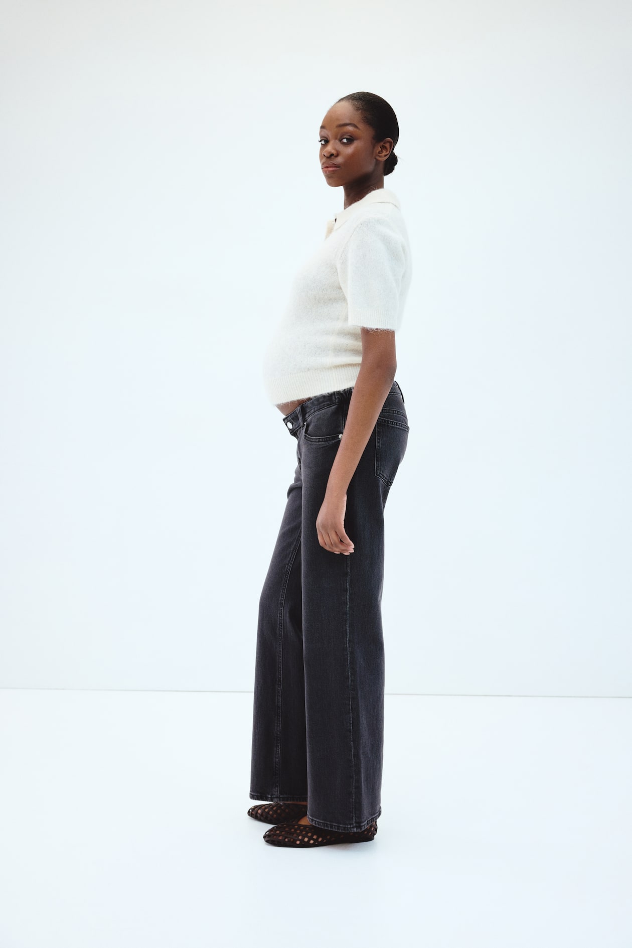MAMA Before & After Wide Jeans - image 2