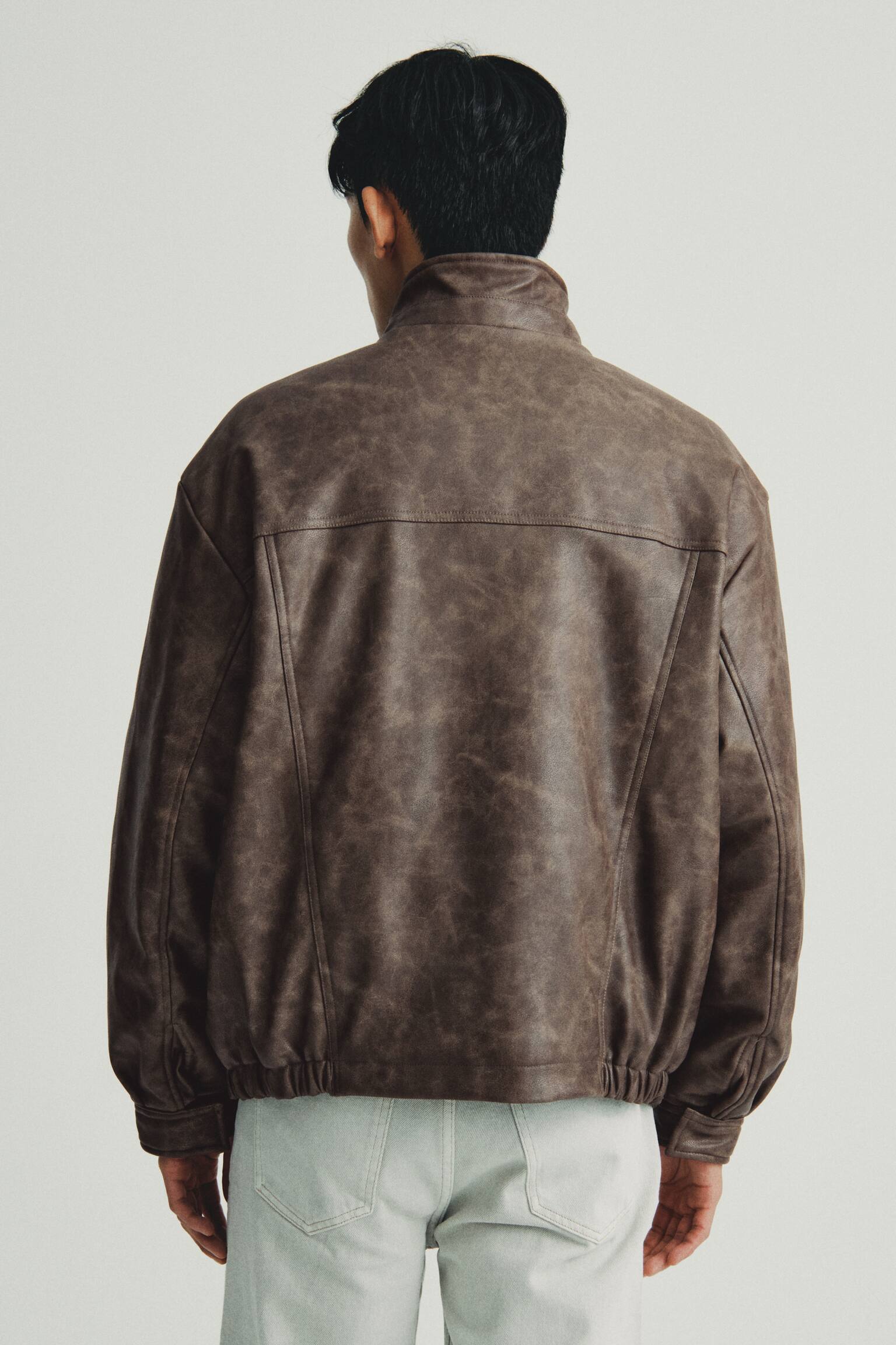 パッデッドコーティングジャケット - ダークモール - 7