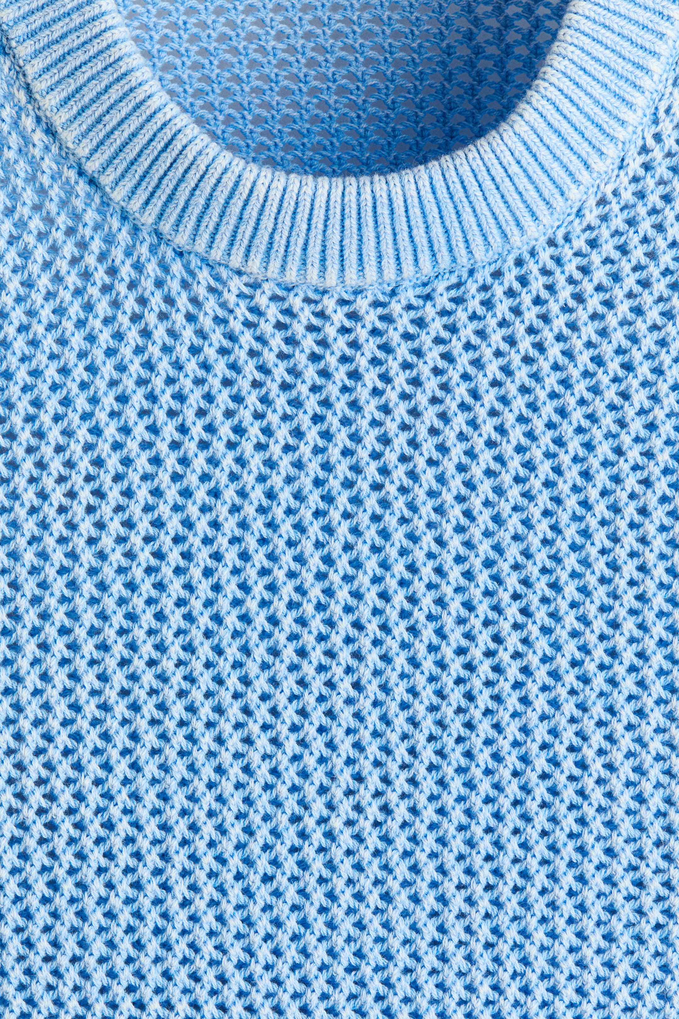 Regular-Fit Open-Knit Sweater Vest