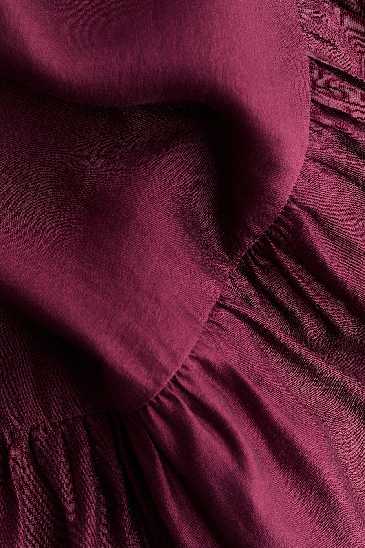 Ruffle-Trimmed A-Line Dress - image 2