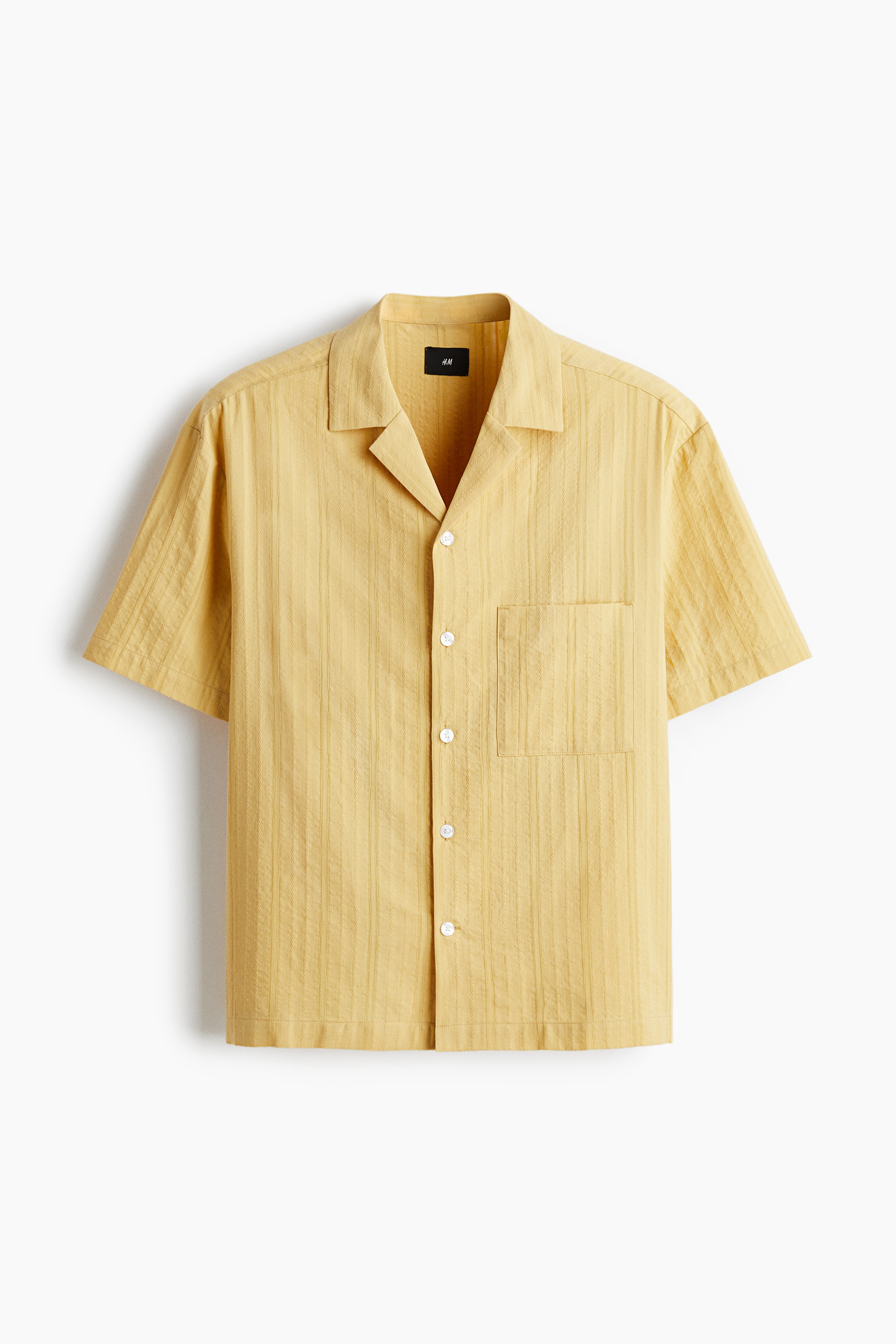 Regular Fit Resort Shirt - Yellow