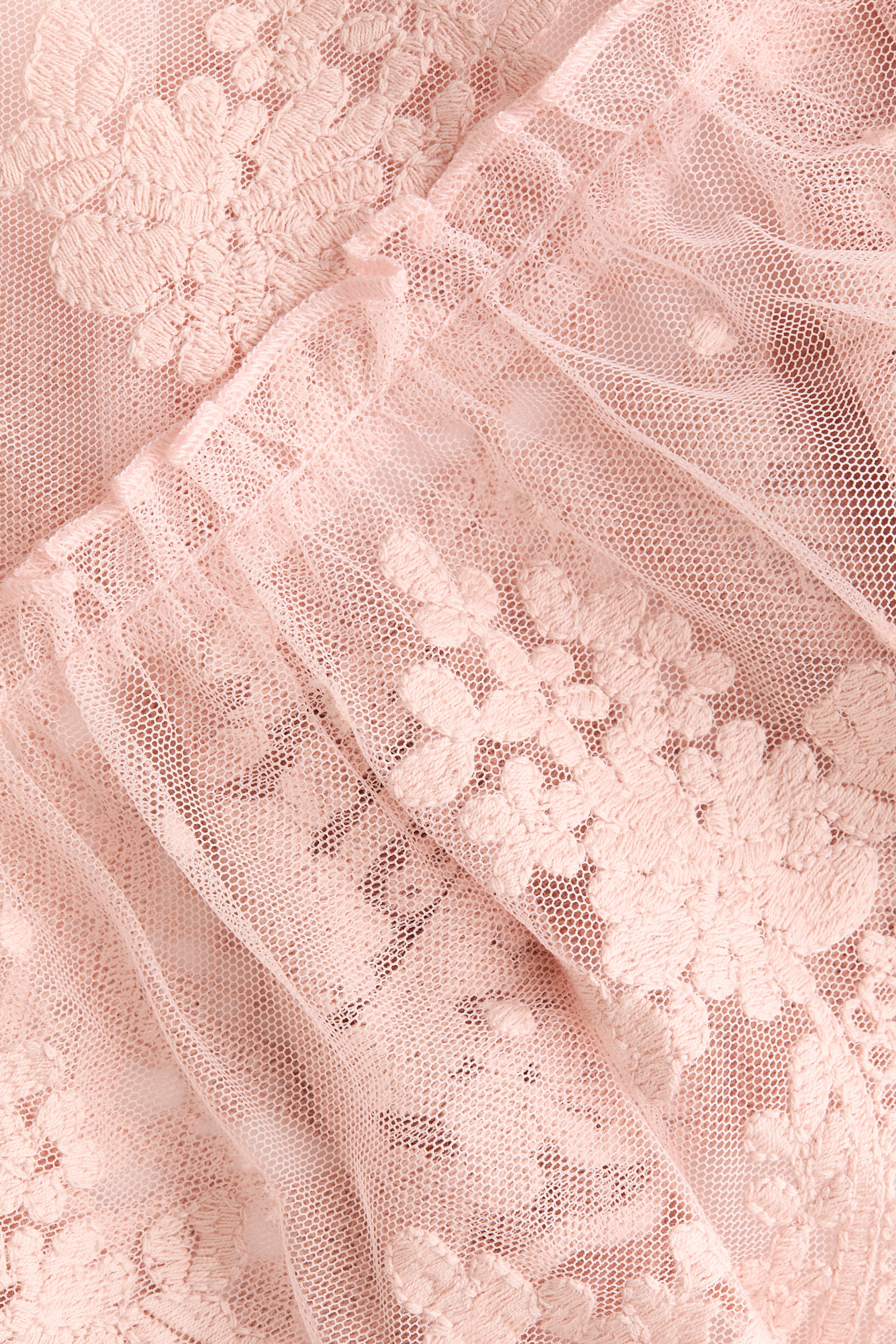 Nagyobb kép megtekintése: Lace blouse - Púderrózsaszín - NŐI | H&M HU 5