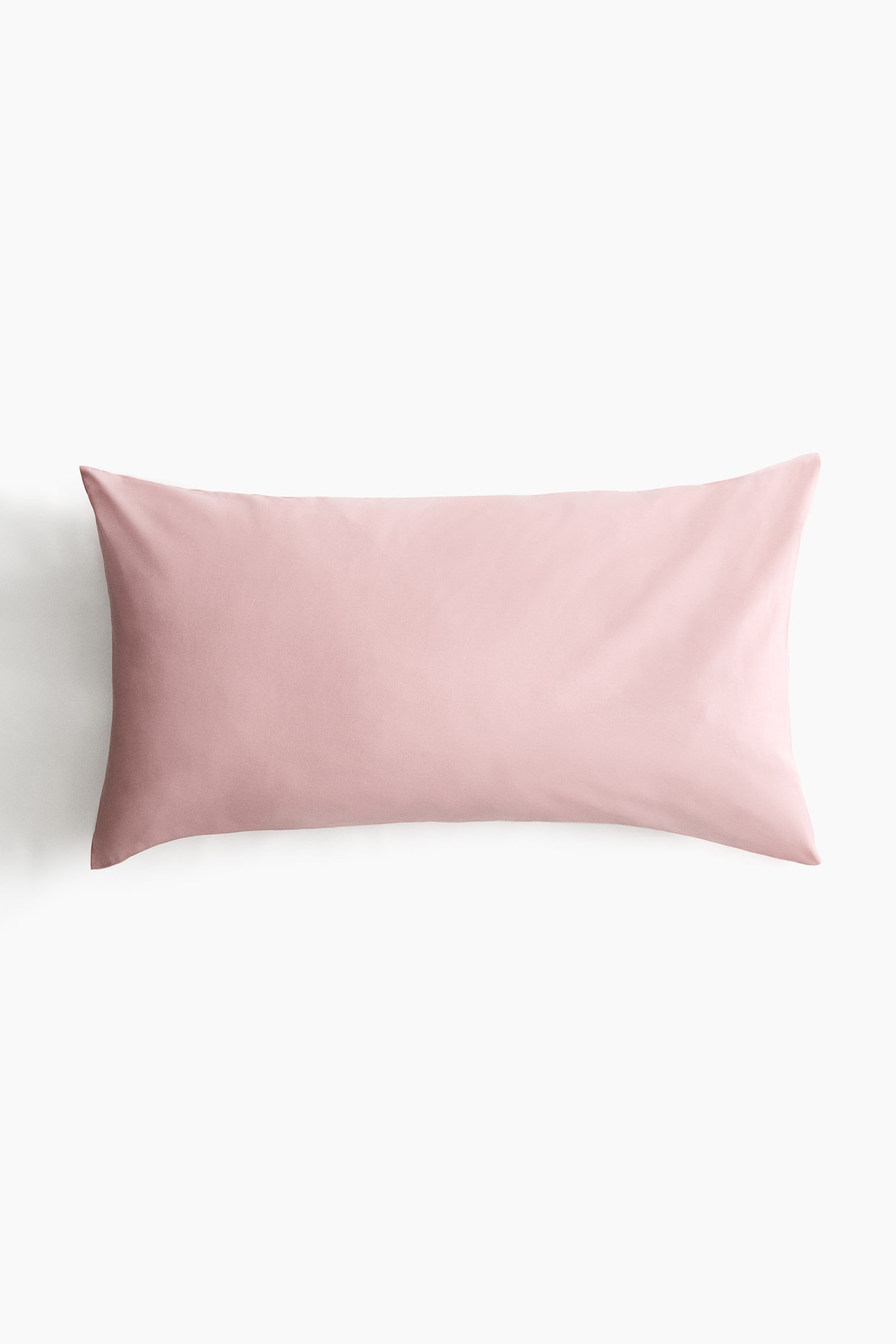 Cotton pillowcase - Light pink/White/Light dusty beige/Dark green/Mole/Dark brown