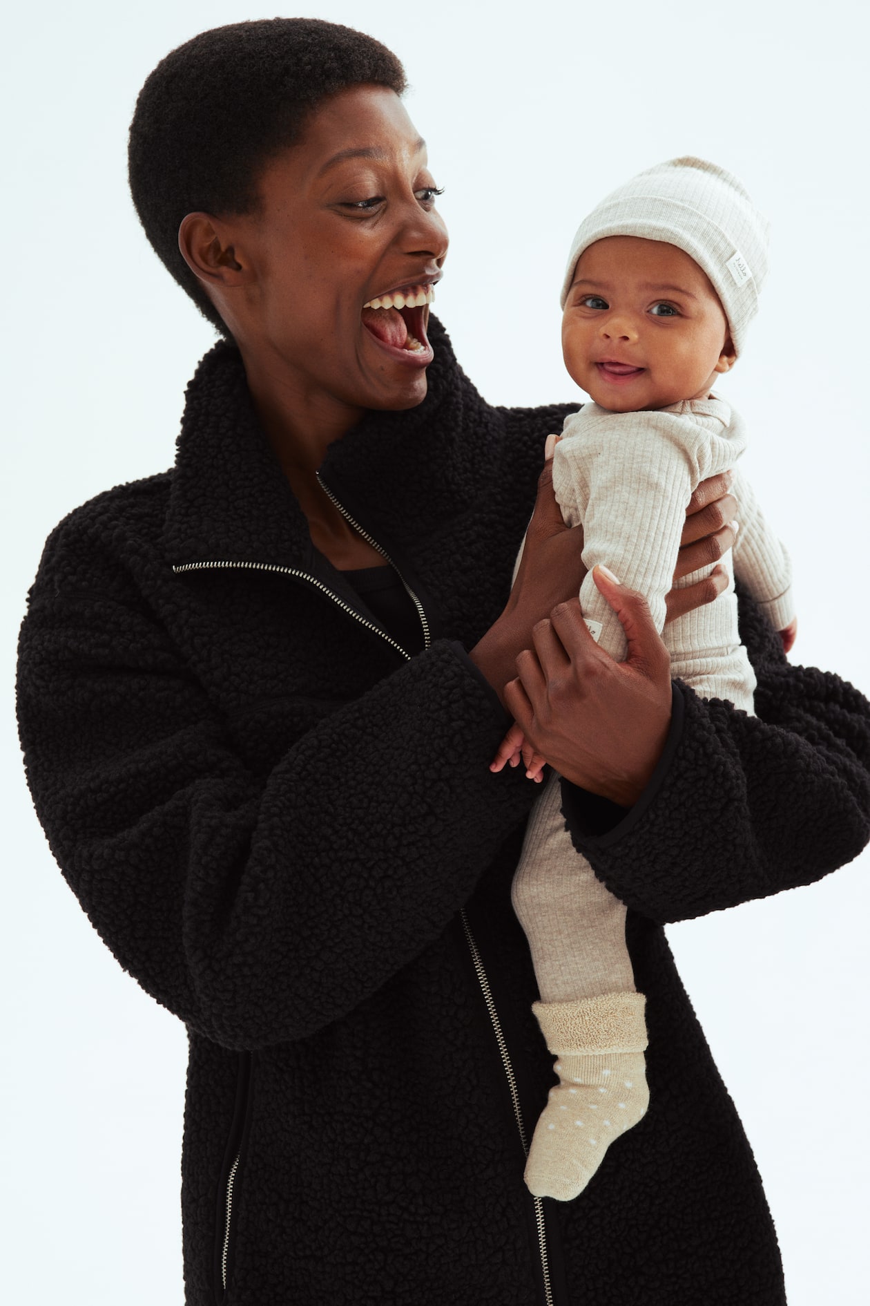 MAMA Before & After Babywearing Fleece Jacket - image 2