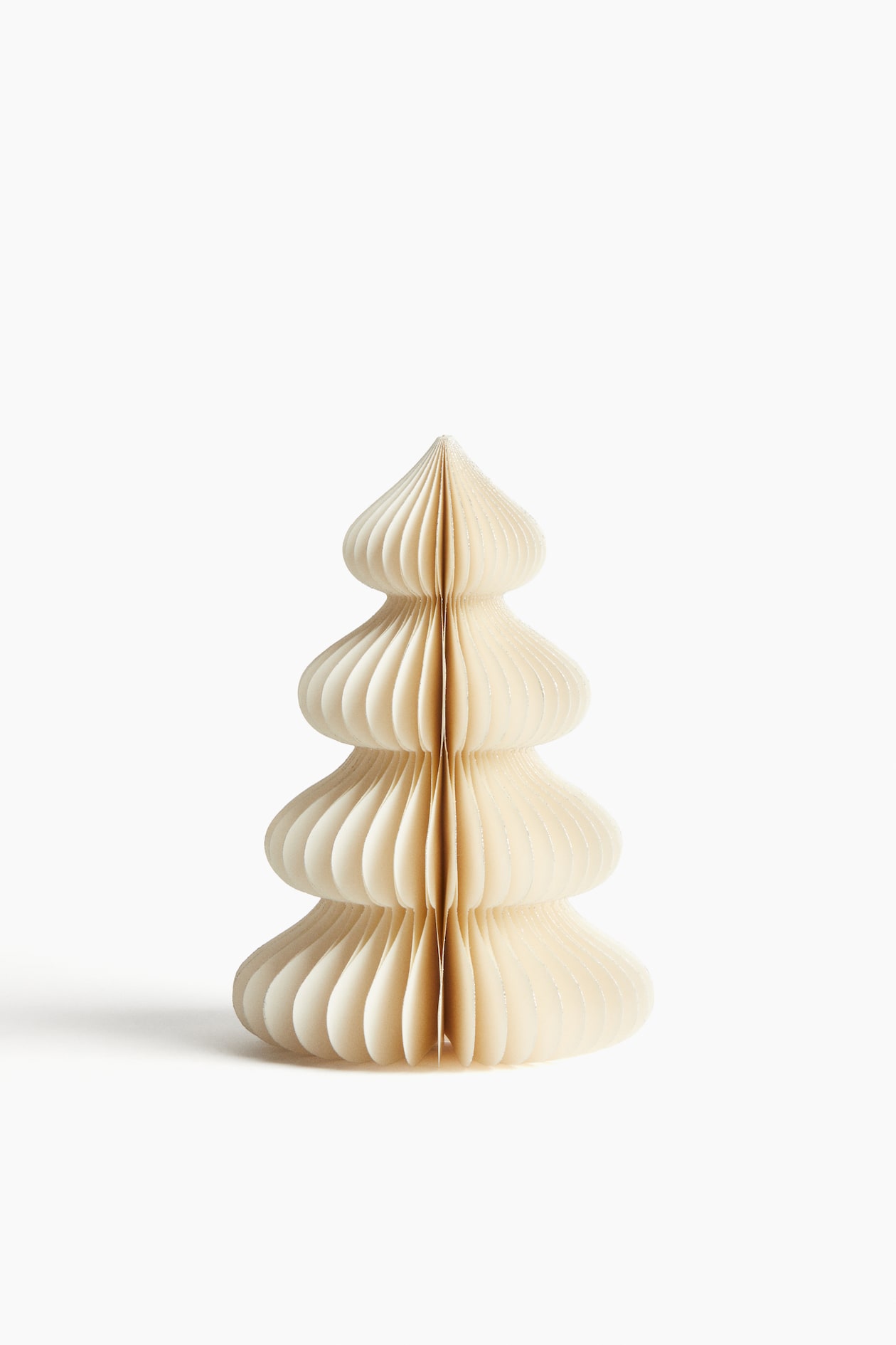 Petite décoration en papier en forme de sapin - Beige clair - Home All | H&M FR