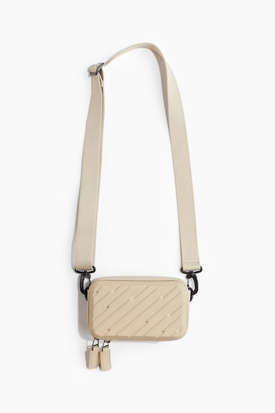 Hard-shell shoulder bag - Beige - Men | H&M DE