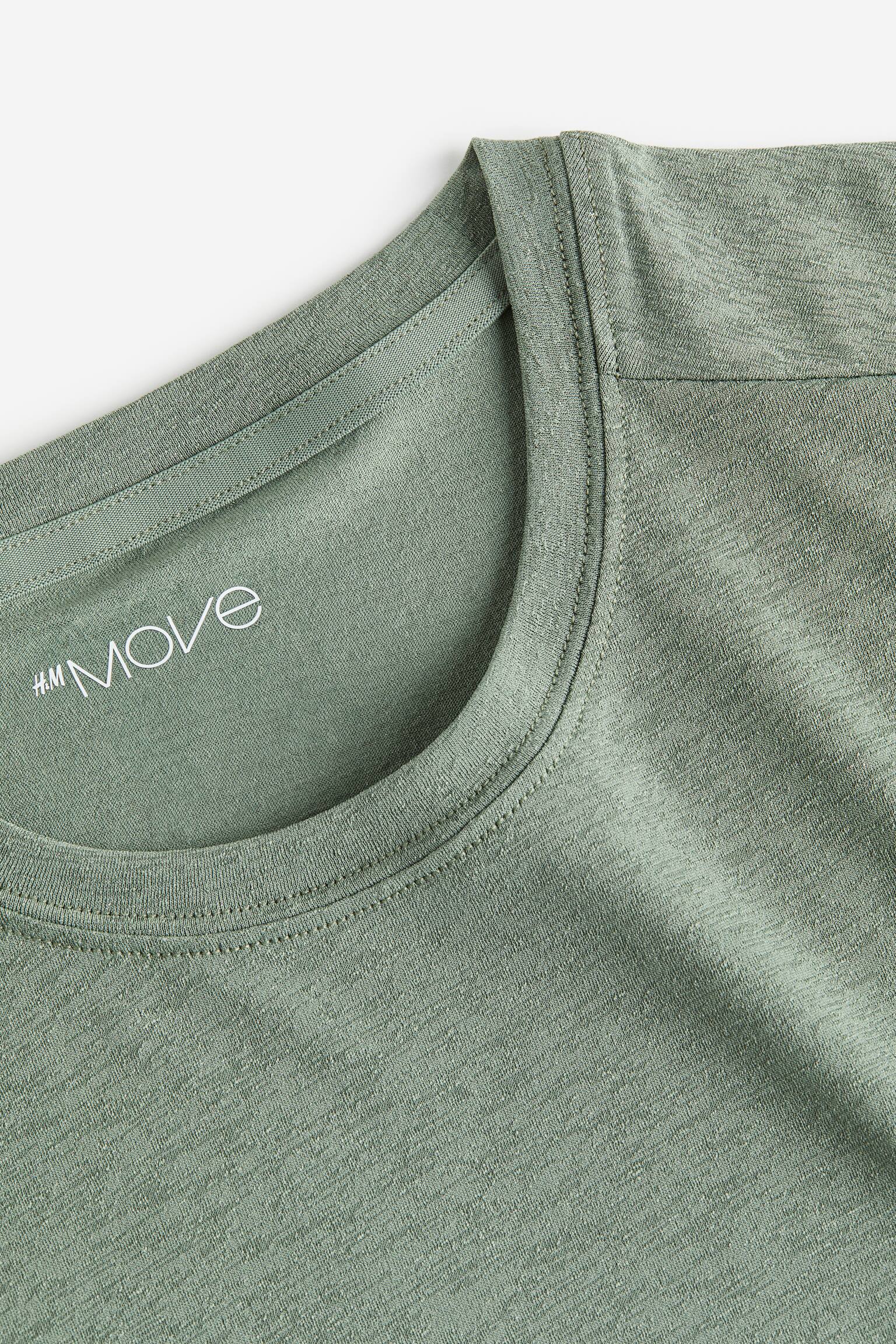 DryMove™ Activewear Tee - Sage green/Light brown/Blue/Black/White/Coral - 2