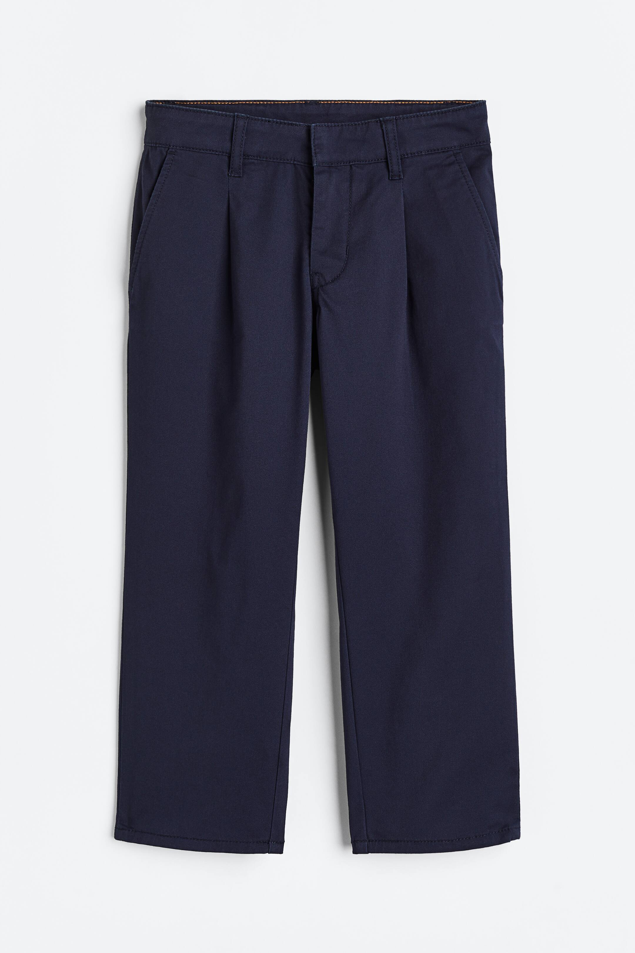 Größeres Bild ansehen: Baumwollchino Relaxed Fit - Marineblau - Kids | H&M DE 1