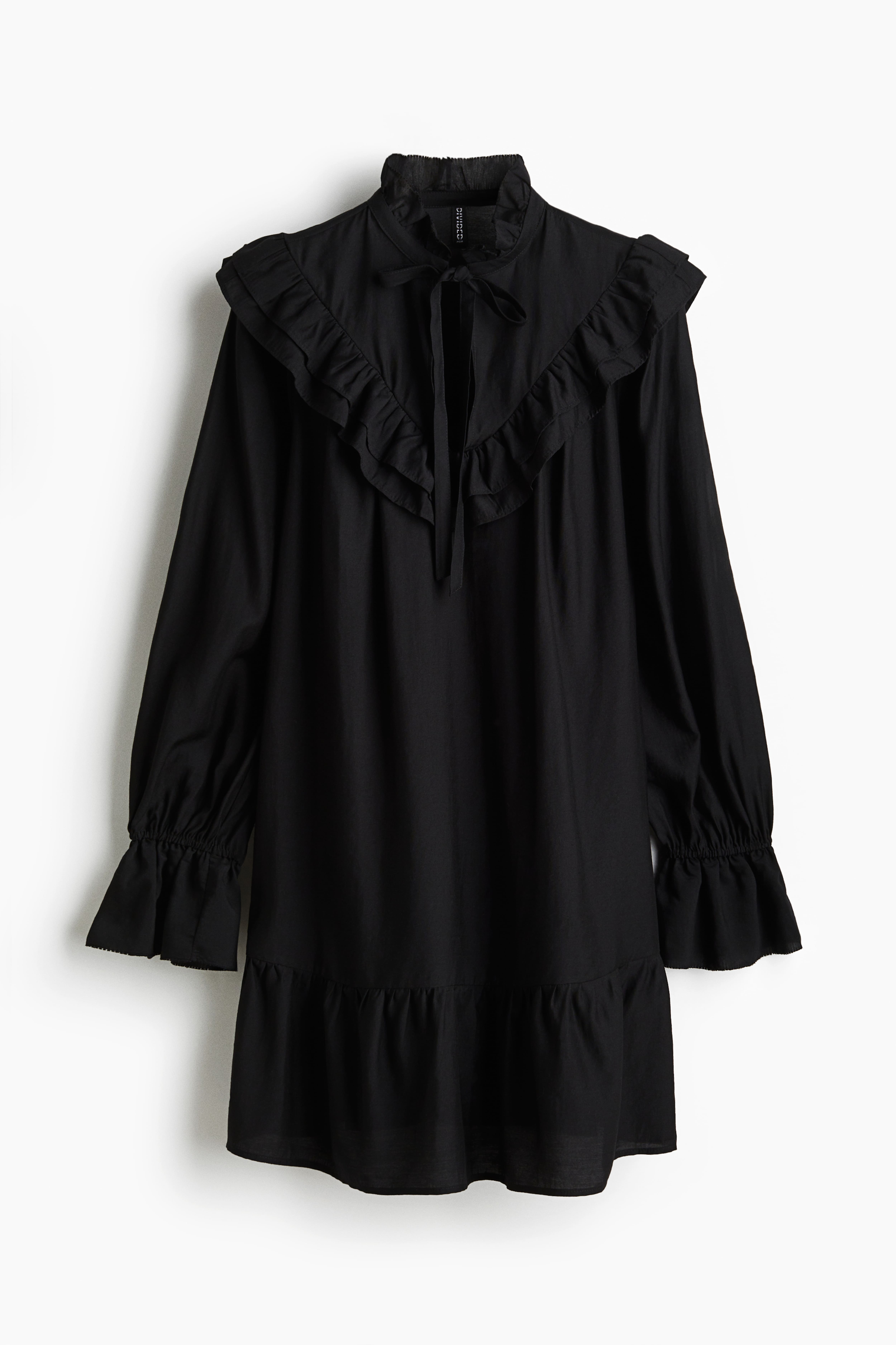 Ruffle-Trimmed Dress