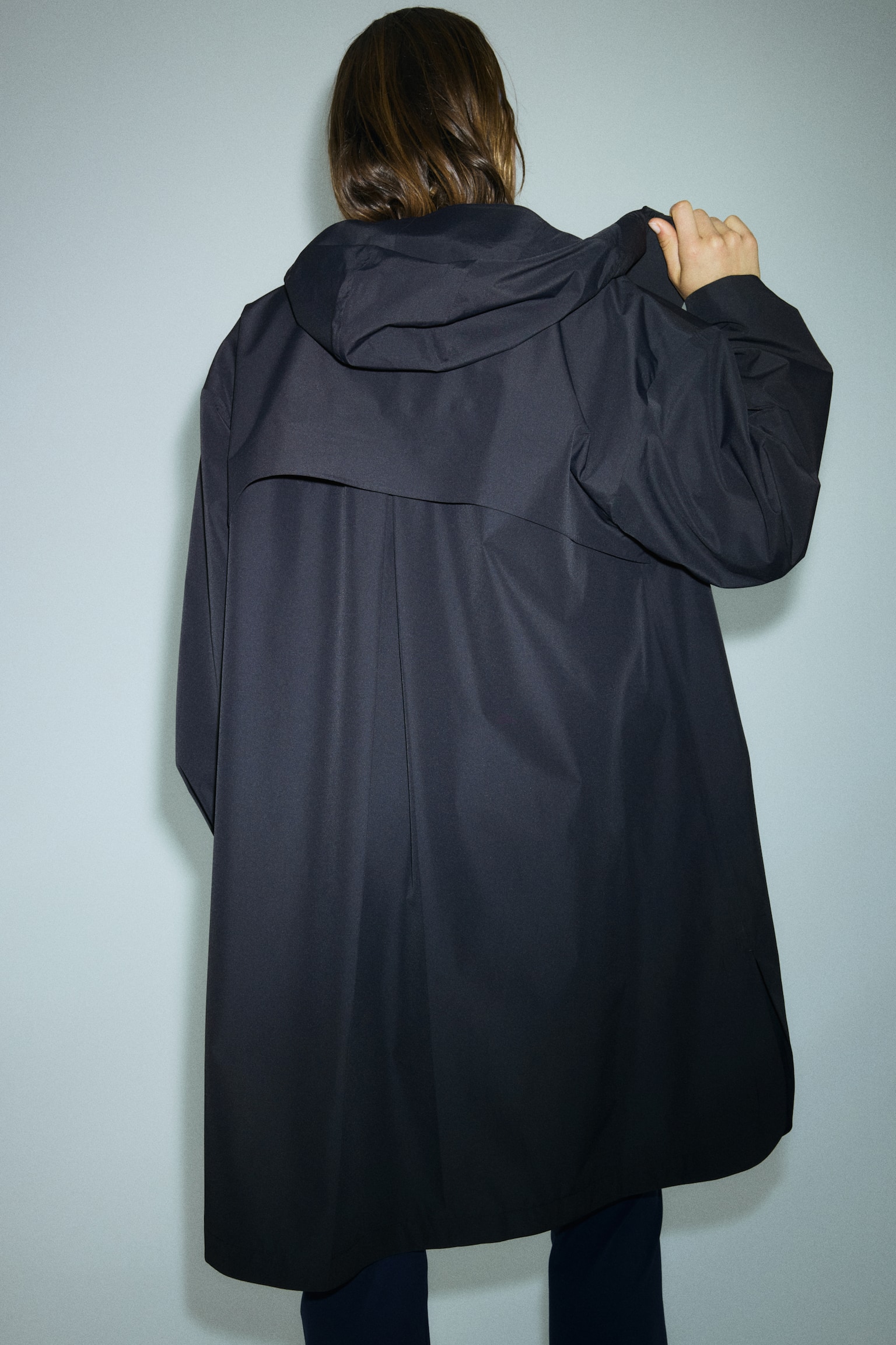 Rain parka with StormMove™ - Black - 1