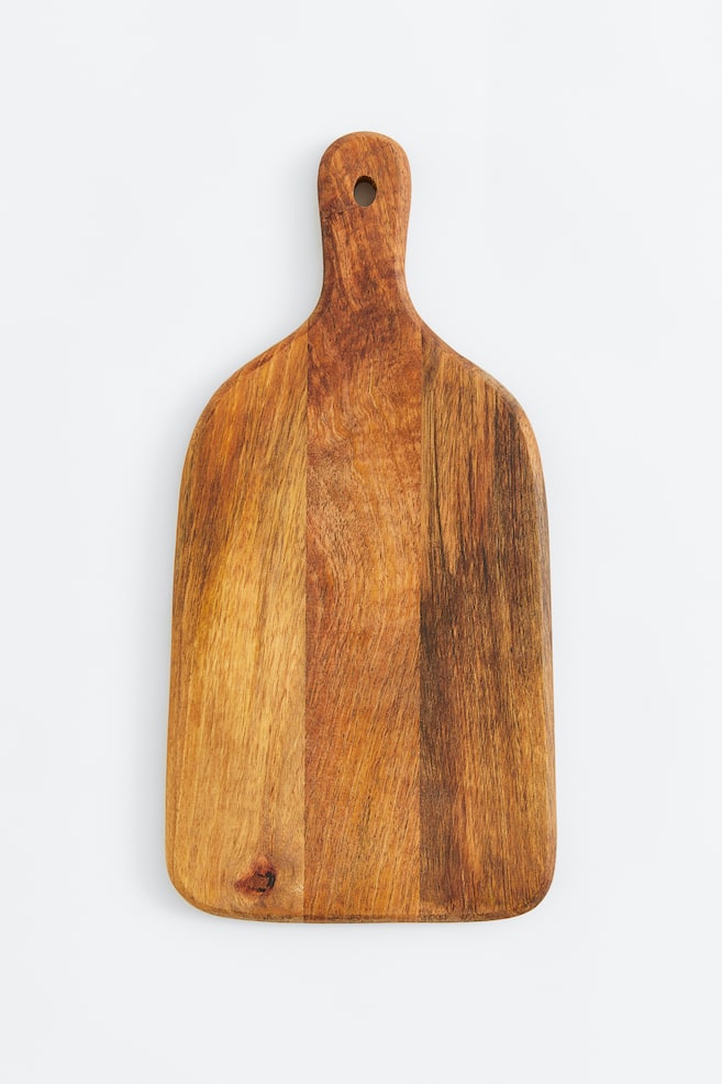 Pieni puinen leikkuulauta - Ruskea/Mangopuu - 1