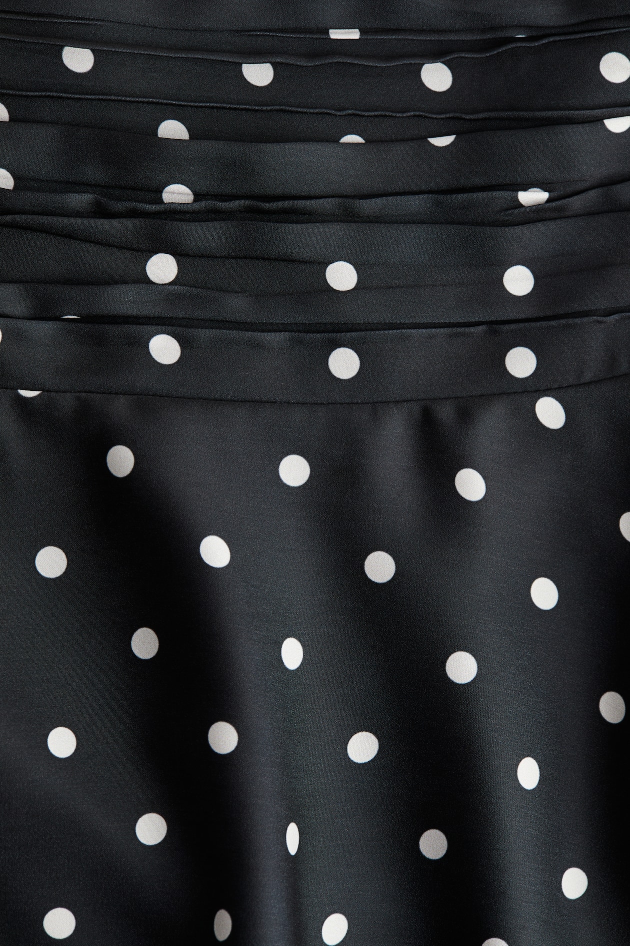 Satin Mini Skirt - image 5