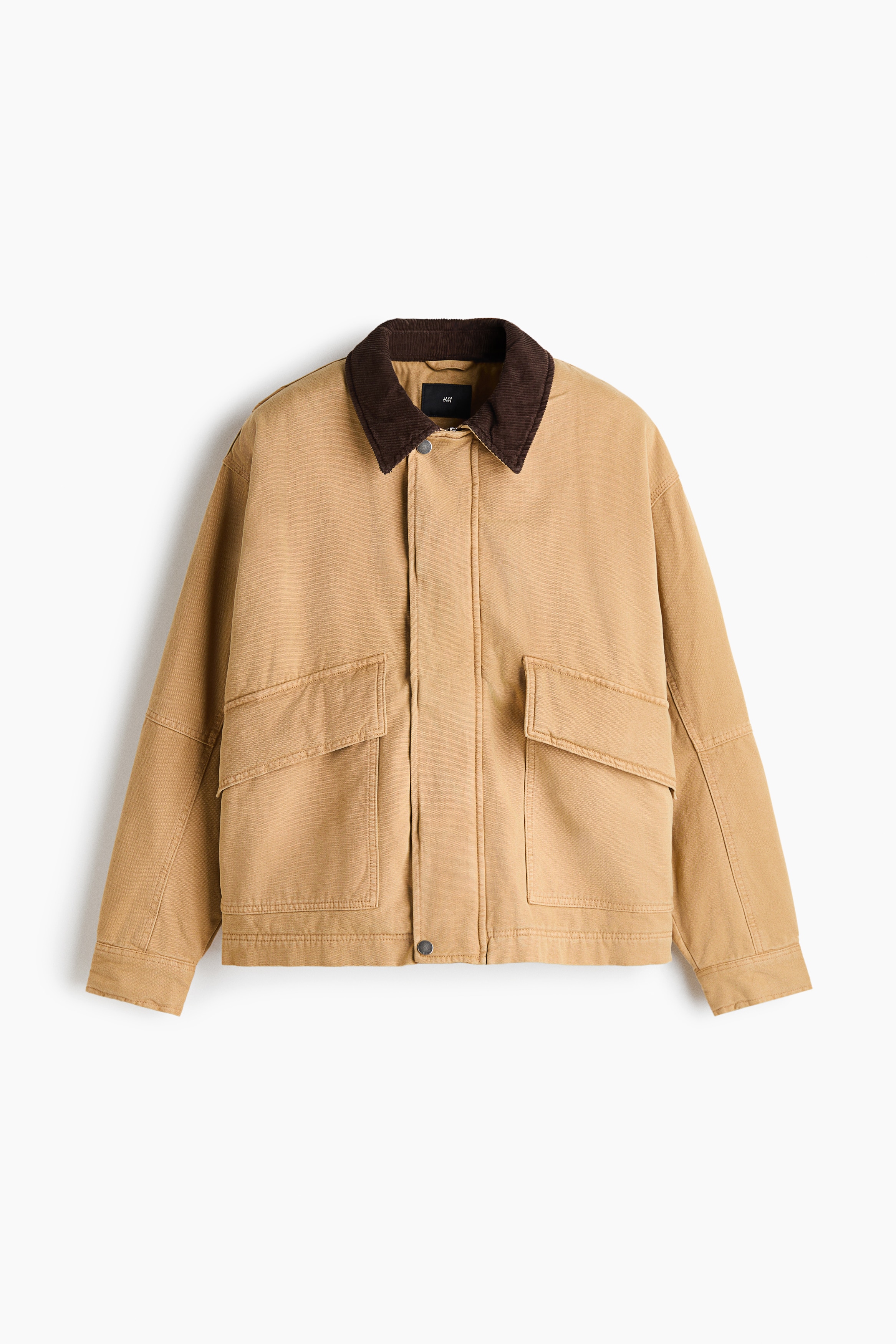 Workwear-jakke - Beige/Brun
