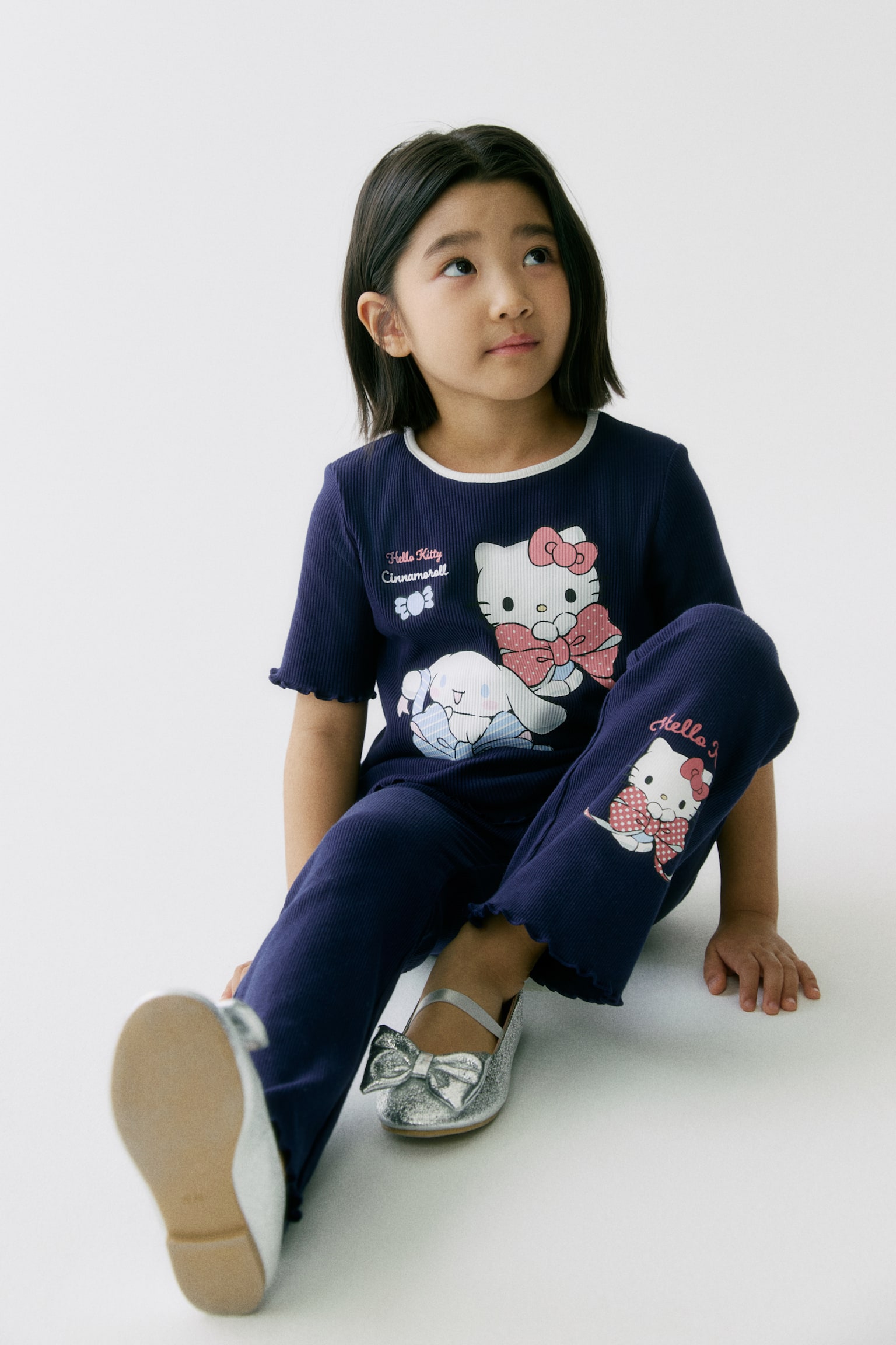 T-shirt imprimé - Marine/Hello Kitty/Bleu clair/Cinnamoroll/Crème/Cinnamoroll - 2