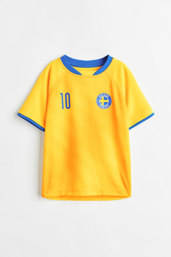 Fodboldtrøje - Klar gul/Sverige/Hvid/England - 1