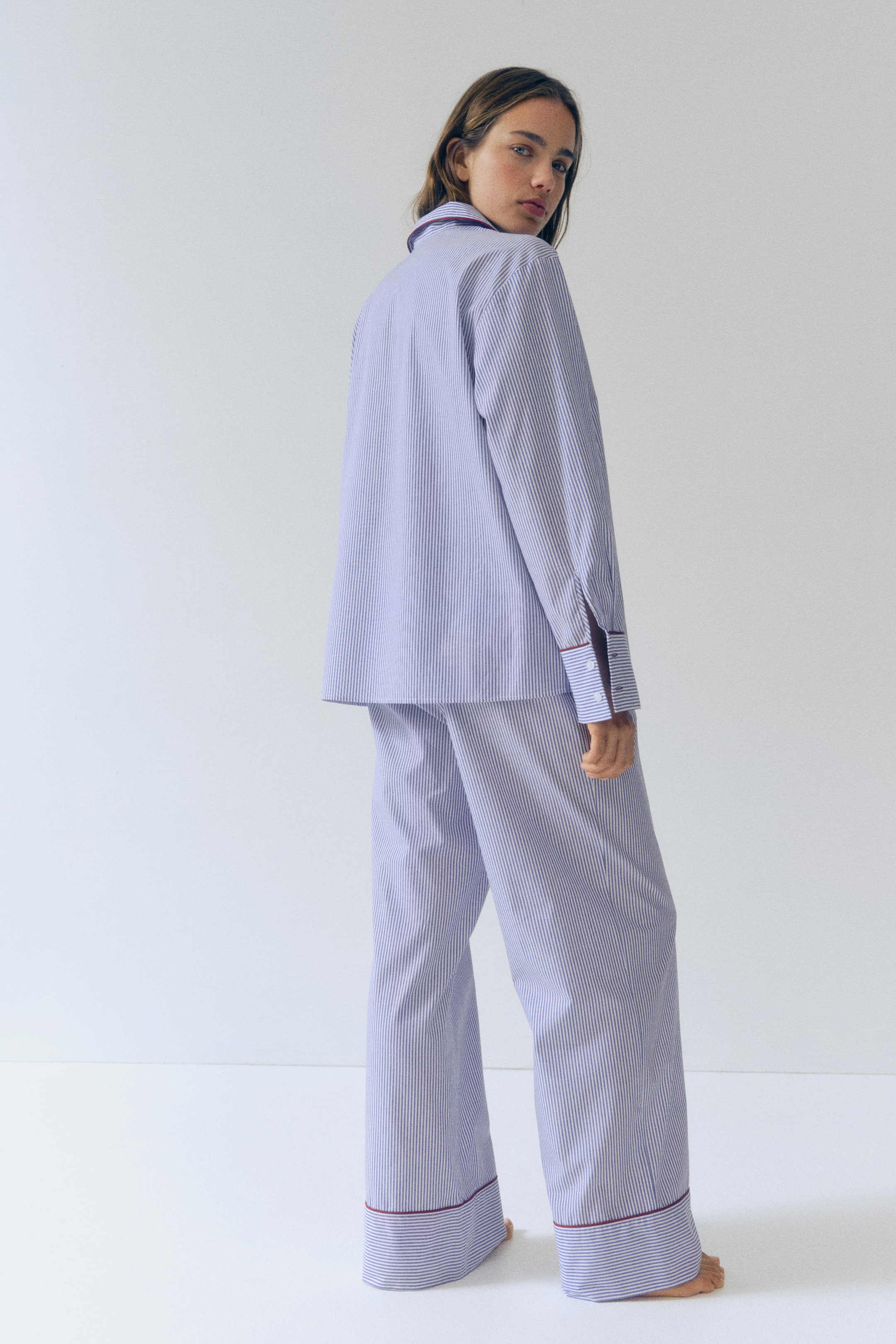 Cotton Poplin Pajamas
