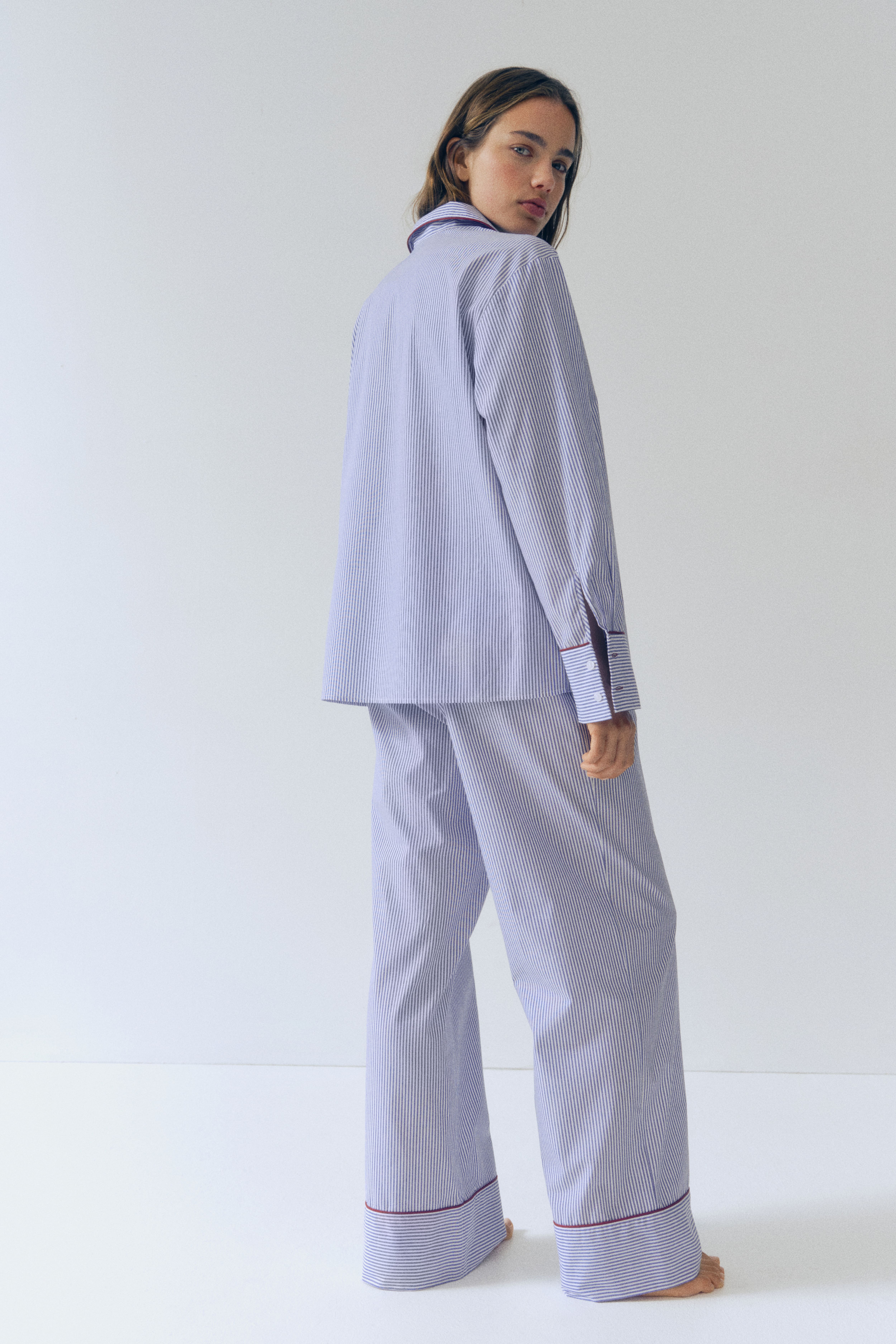 Cotton Poplin Pajamas