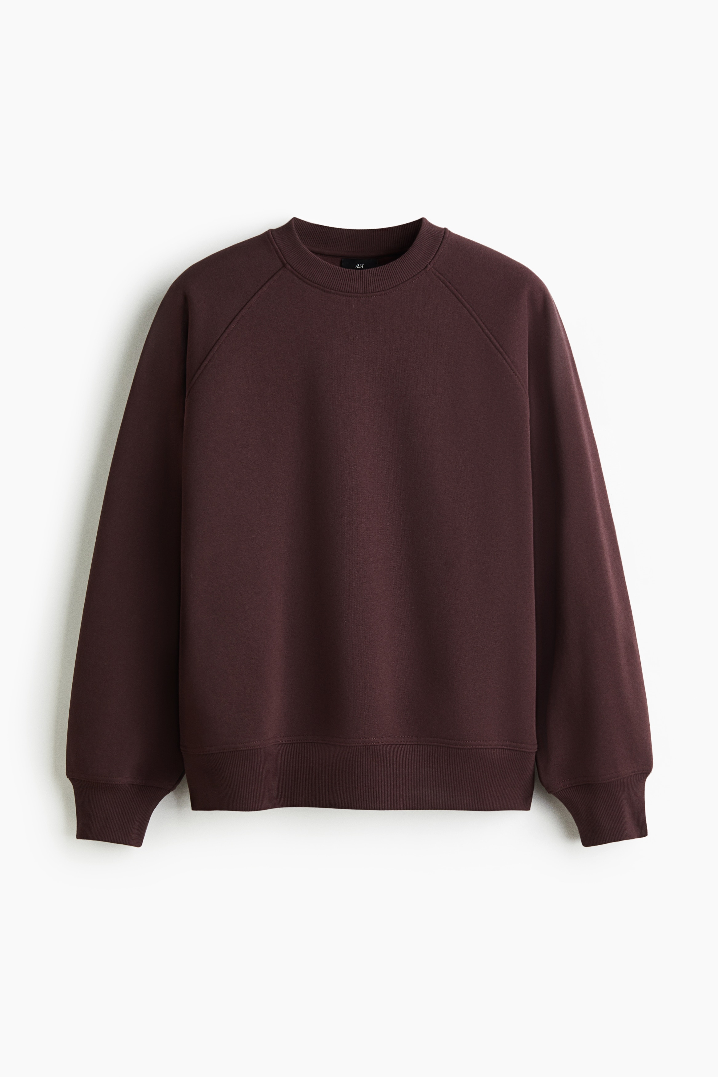 Oversized Fit Sweatshirt - Plum purple/Black/Grey marl/Blue/Beige/Dark khaki green