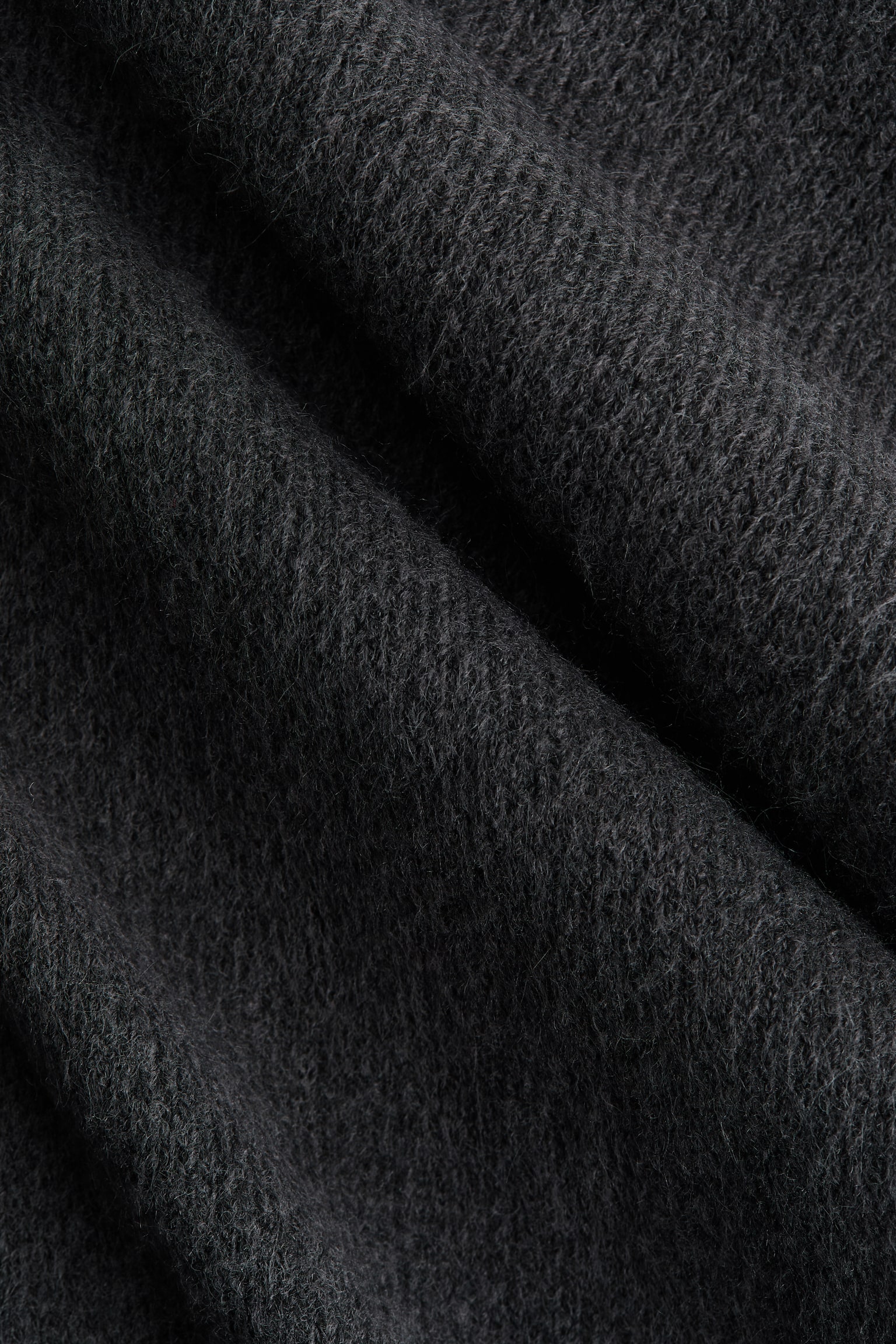 Женский свитер H&M Oversized Sweater, цвет: Тёмный серый — фото 6