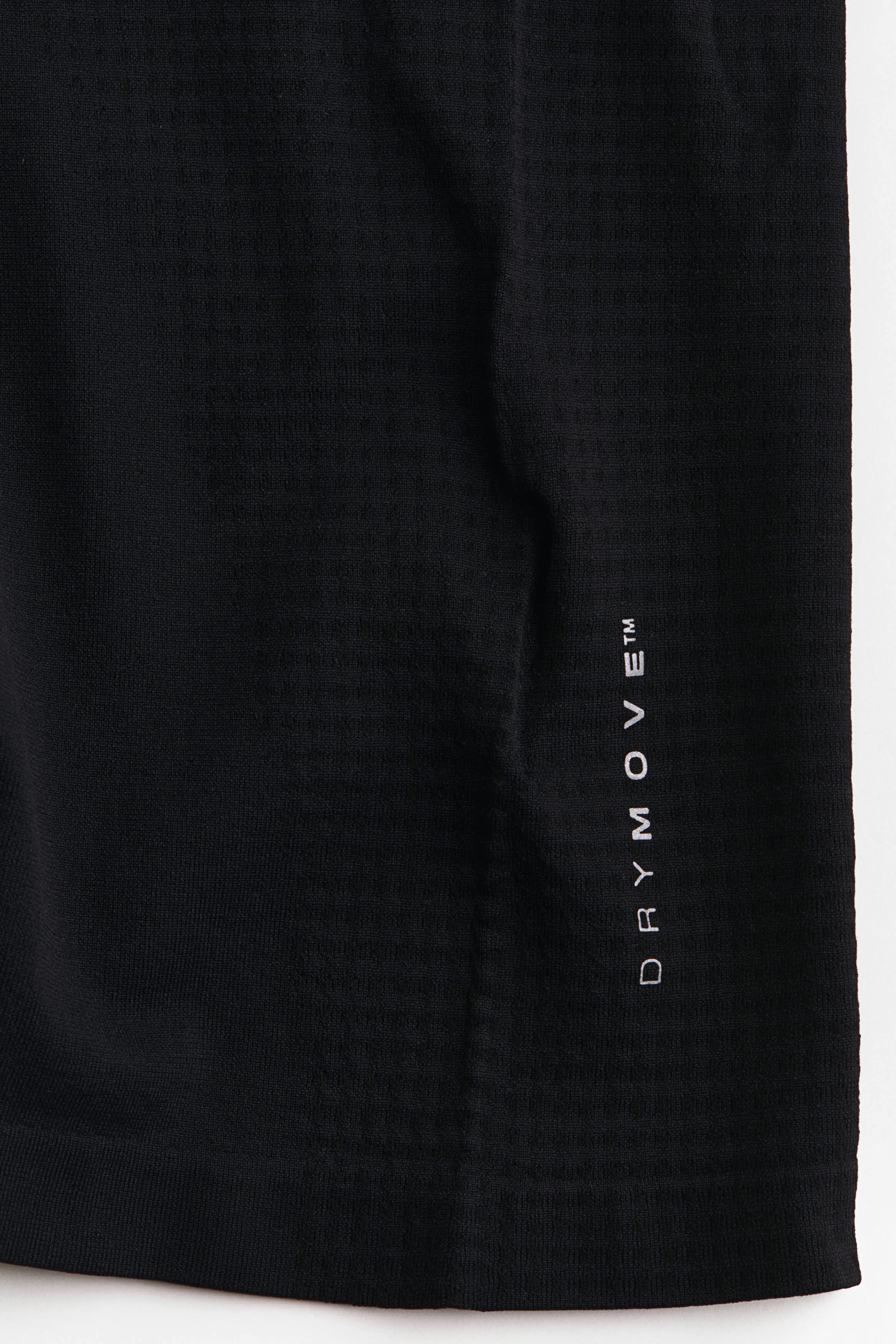 Muscle-Fit Half-Zip Sports Shirt with DryMove™
