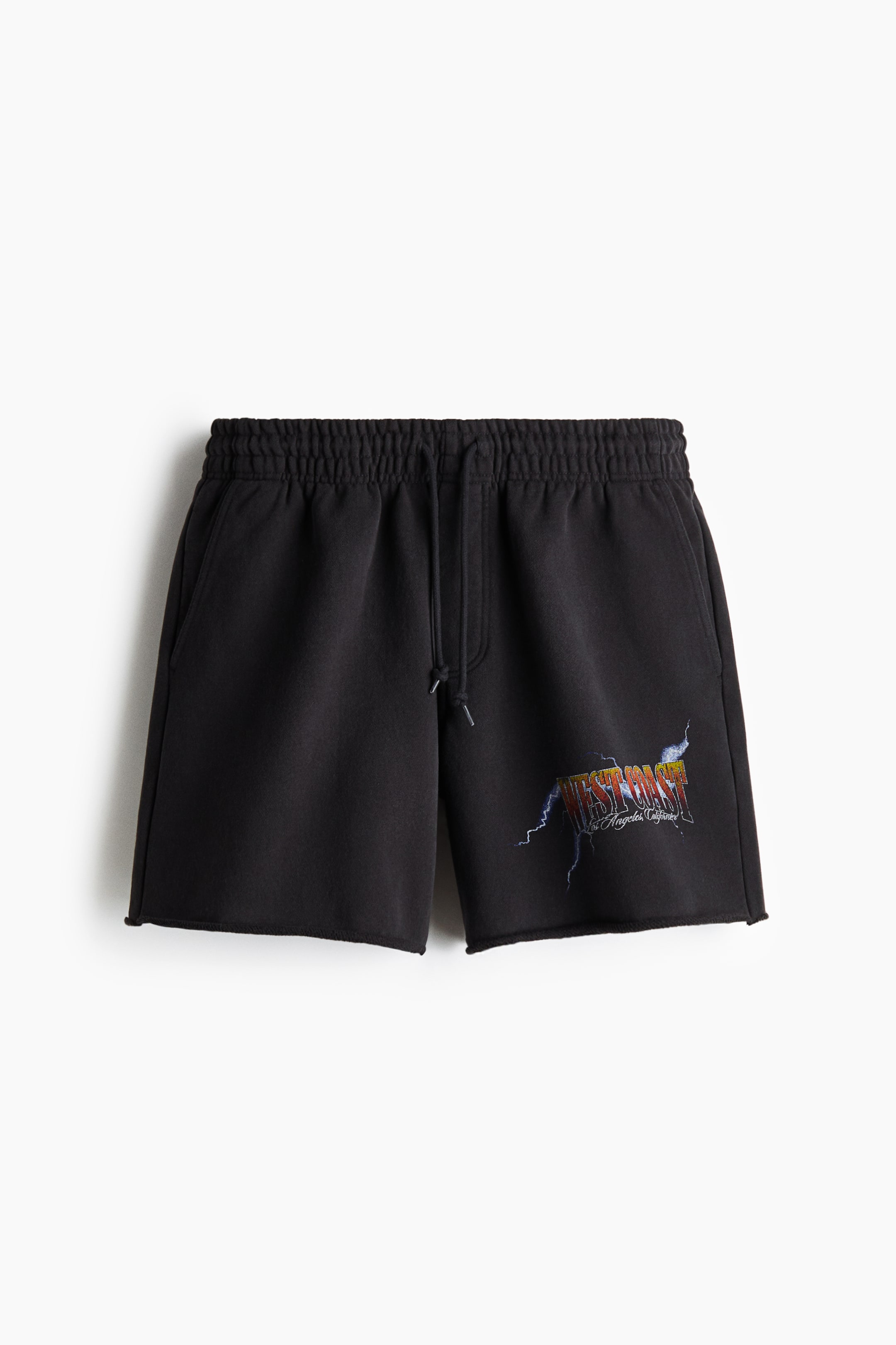 Relaxed-Fit Printed Sweatshorts