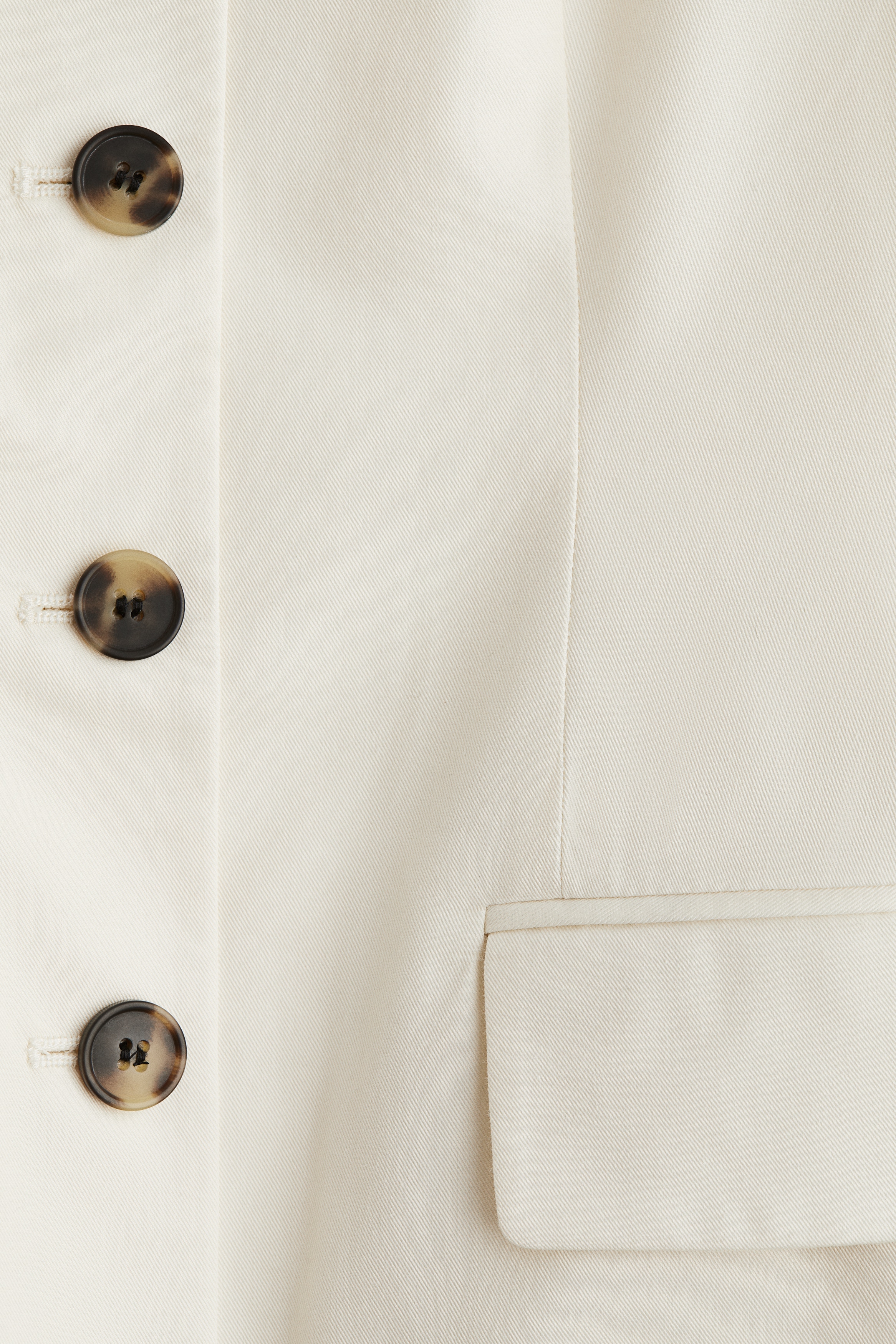 Long button-front dress