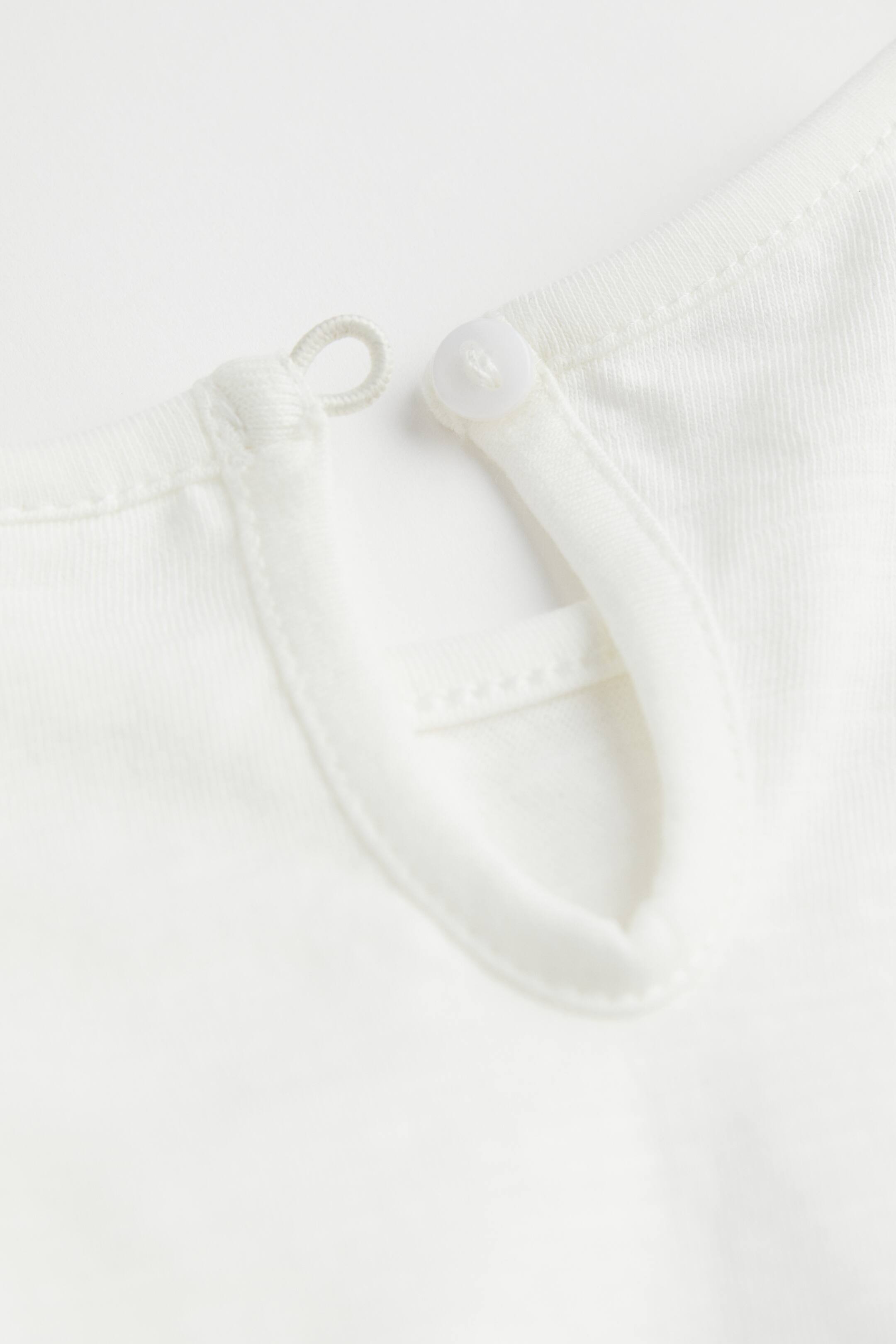 Agrandir l'image: Top à volants en jersey - Blanc - ENFANT | H&M BE 2