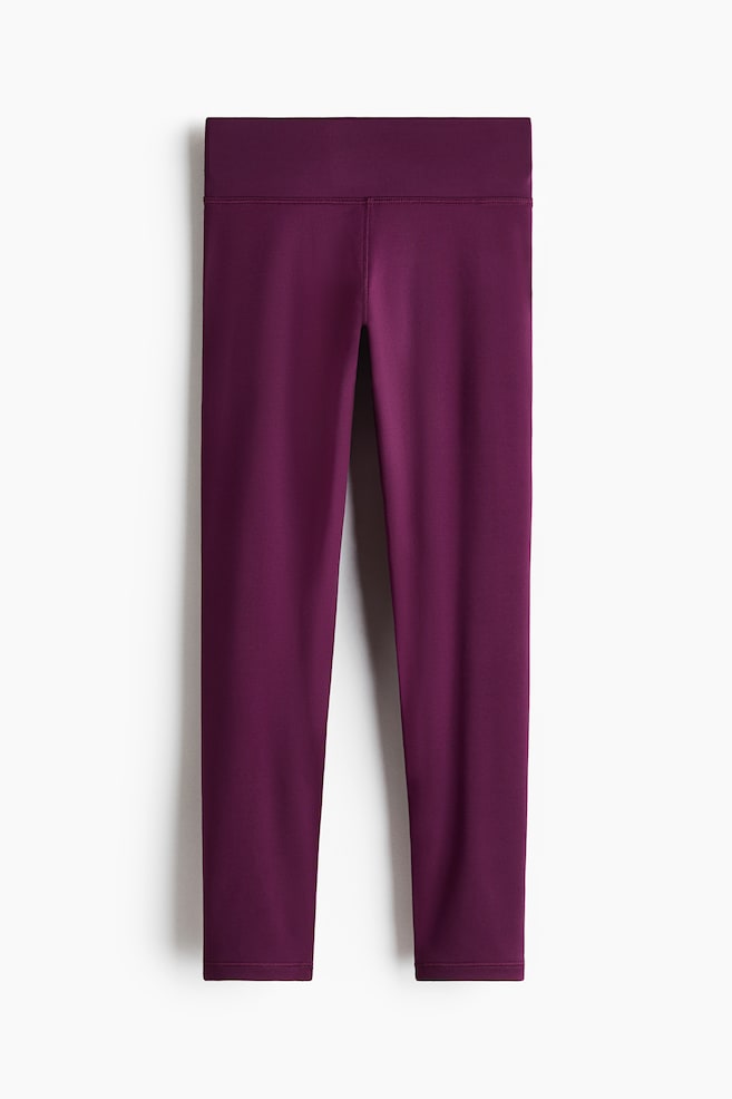 Sports Leggings with DryMove™ - Lilac plum/Black/Gray-green/Dusty lilac/Purple taupe/Light blue - 1