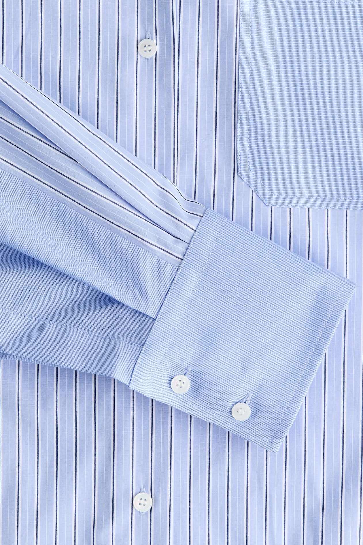Oversized Paneled Poplin Shirt - image 3