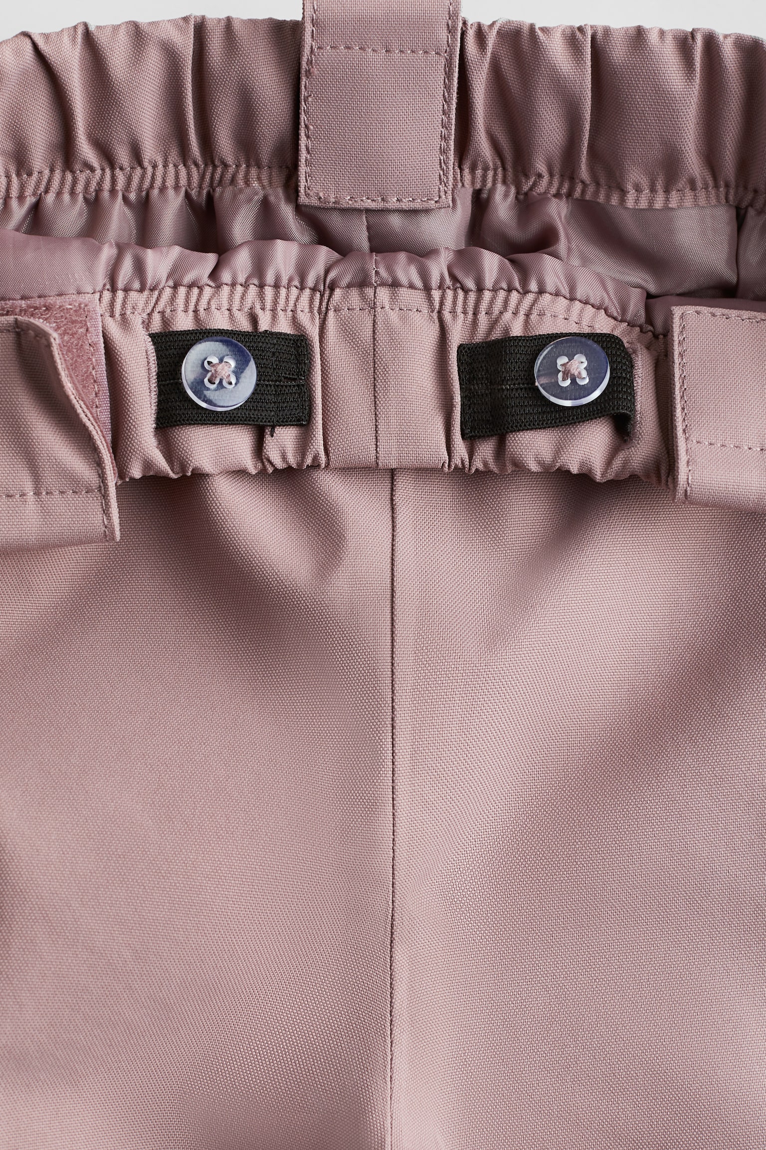 Waterproof Room-to-grow shell trousers - Dusty pink/Black/Dark navy blue - 3