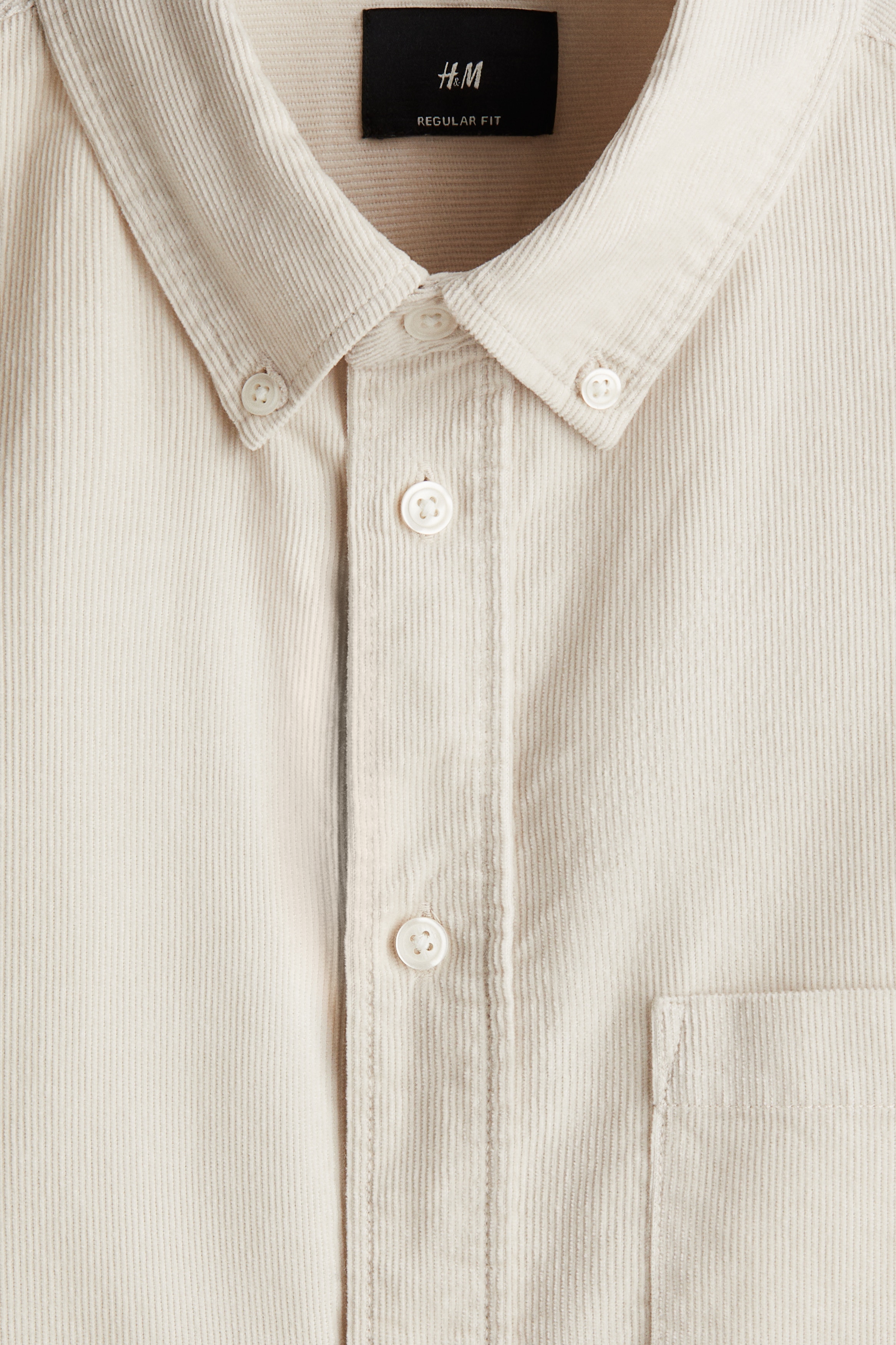 Regular Fit Corduroy shirt