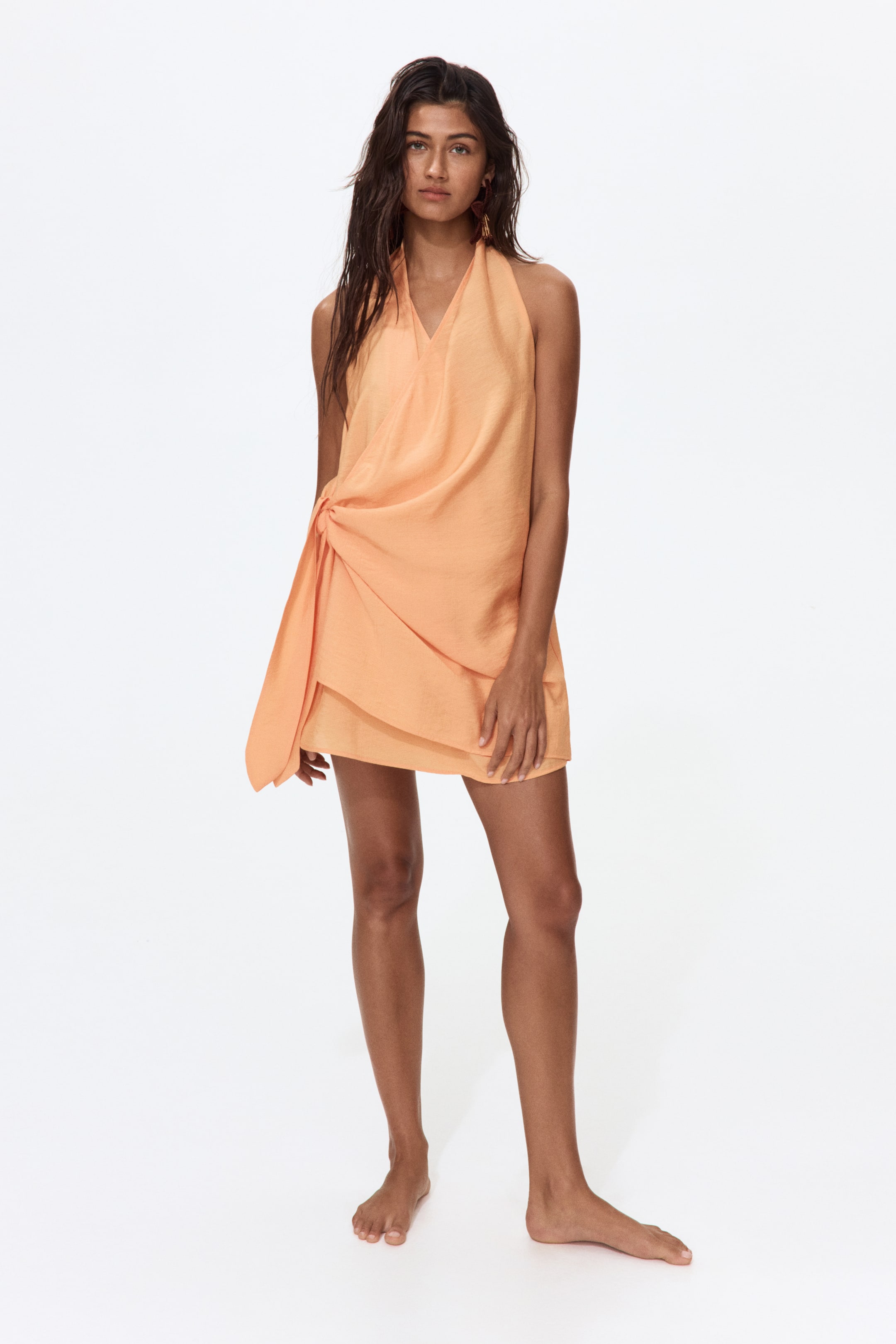 Женские платья H&M Halterneck Wrapover Beach Dress — фото 5