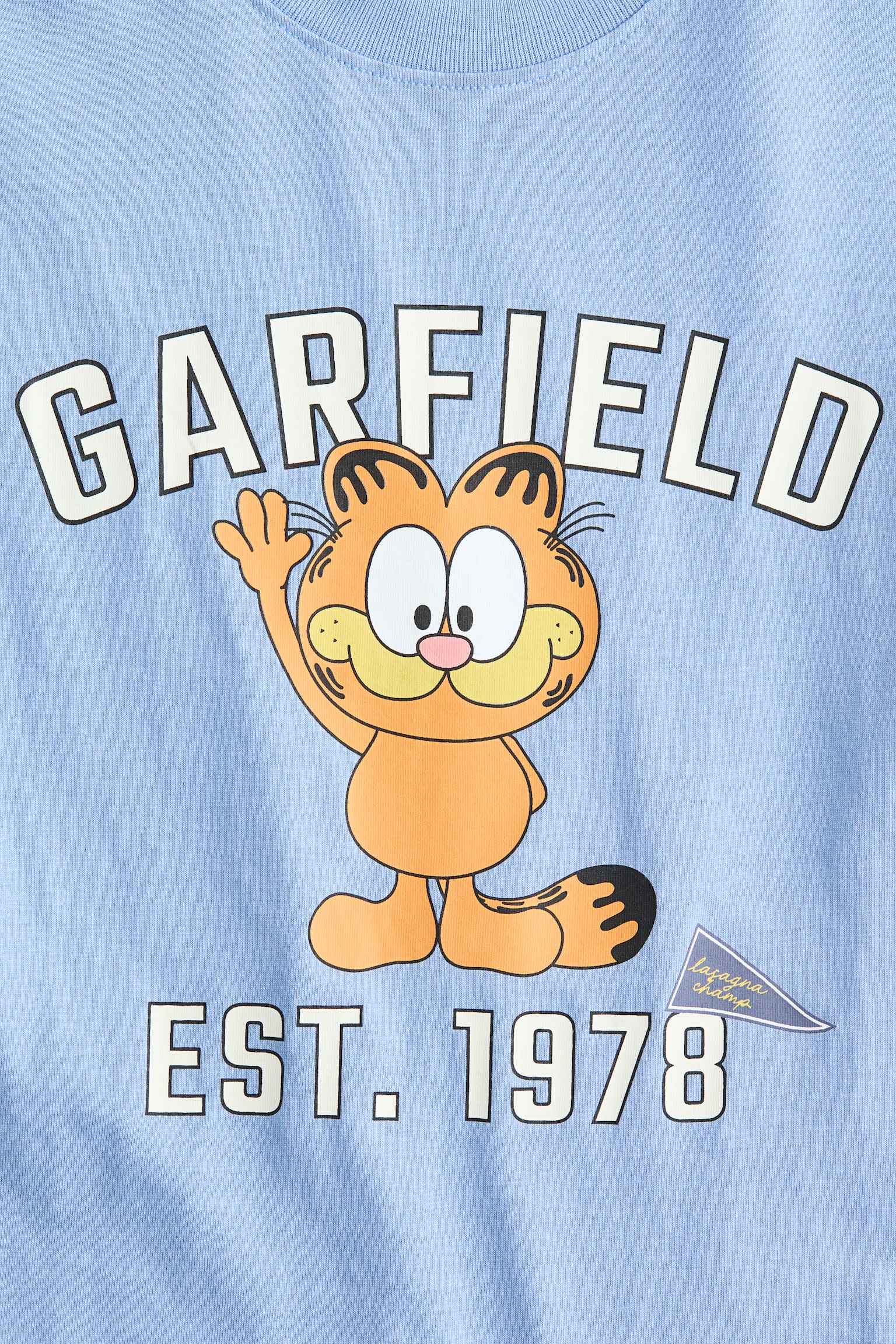 Oversized printed T-shirt - Light blue/Garfield/White/Marvel Comics - 2
