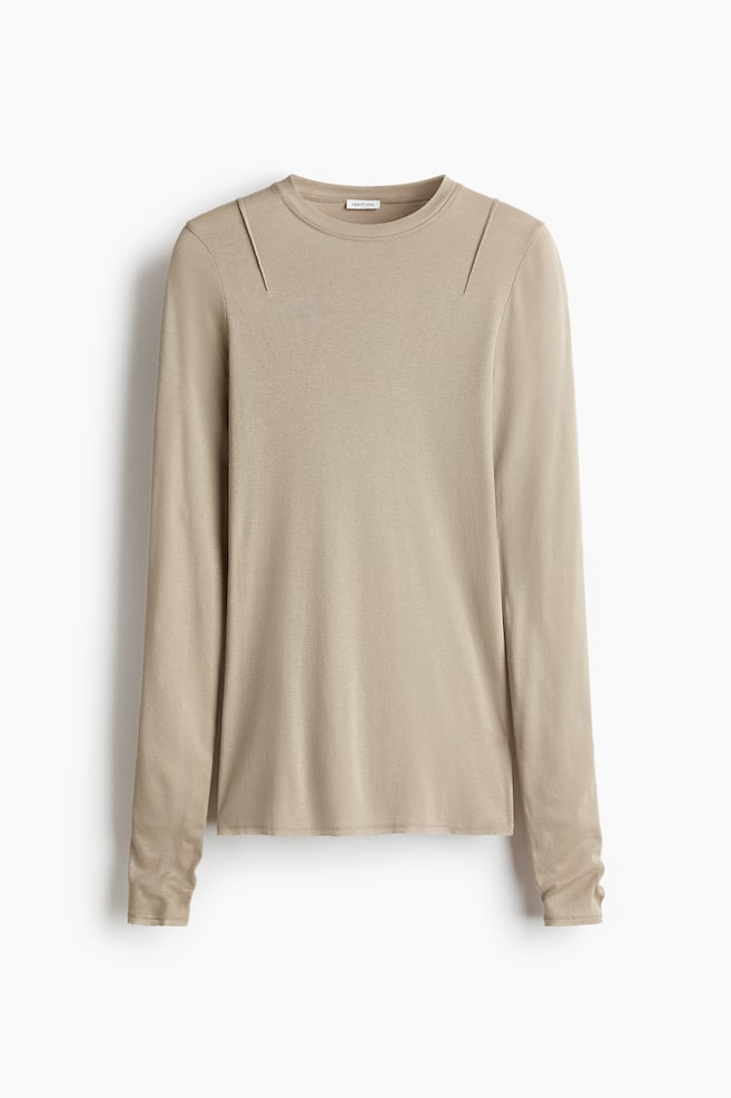 Pima cotton top - Mole - 1