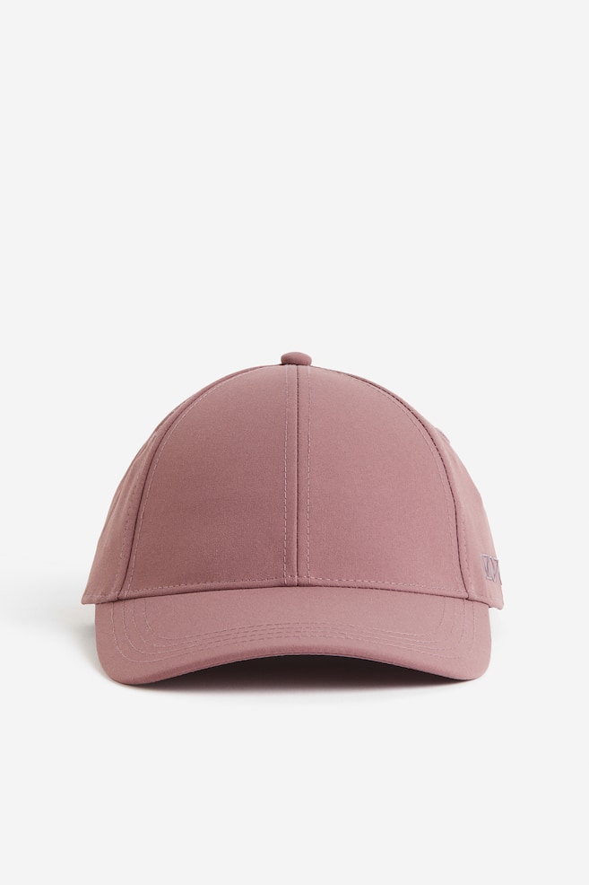 Water-repellent sports cap - Dusty pink/Black/Light beige/Grey - 1