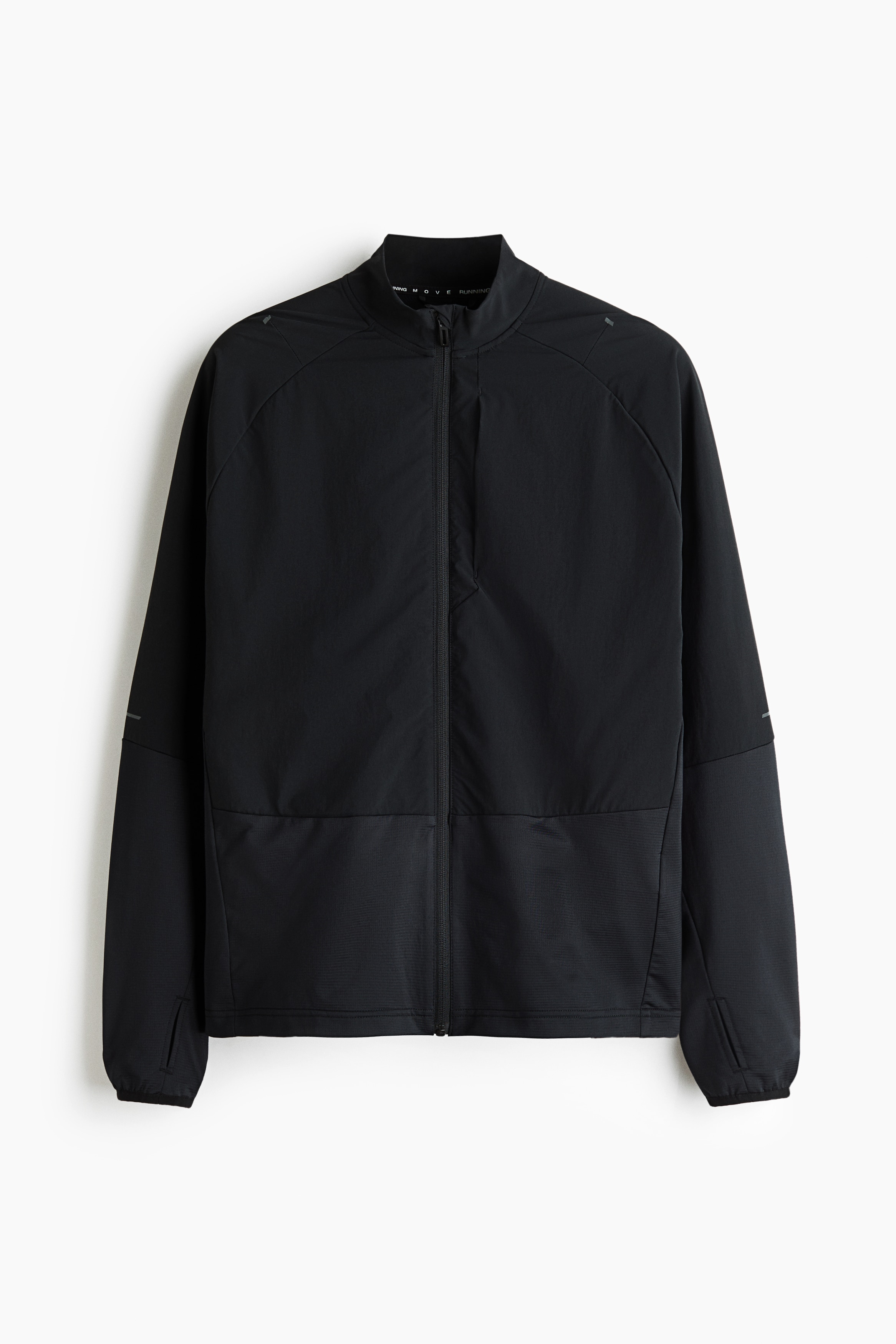 Water-repellent running jacket with DryMove™