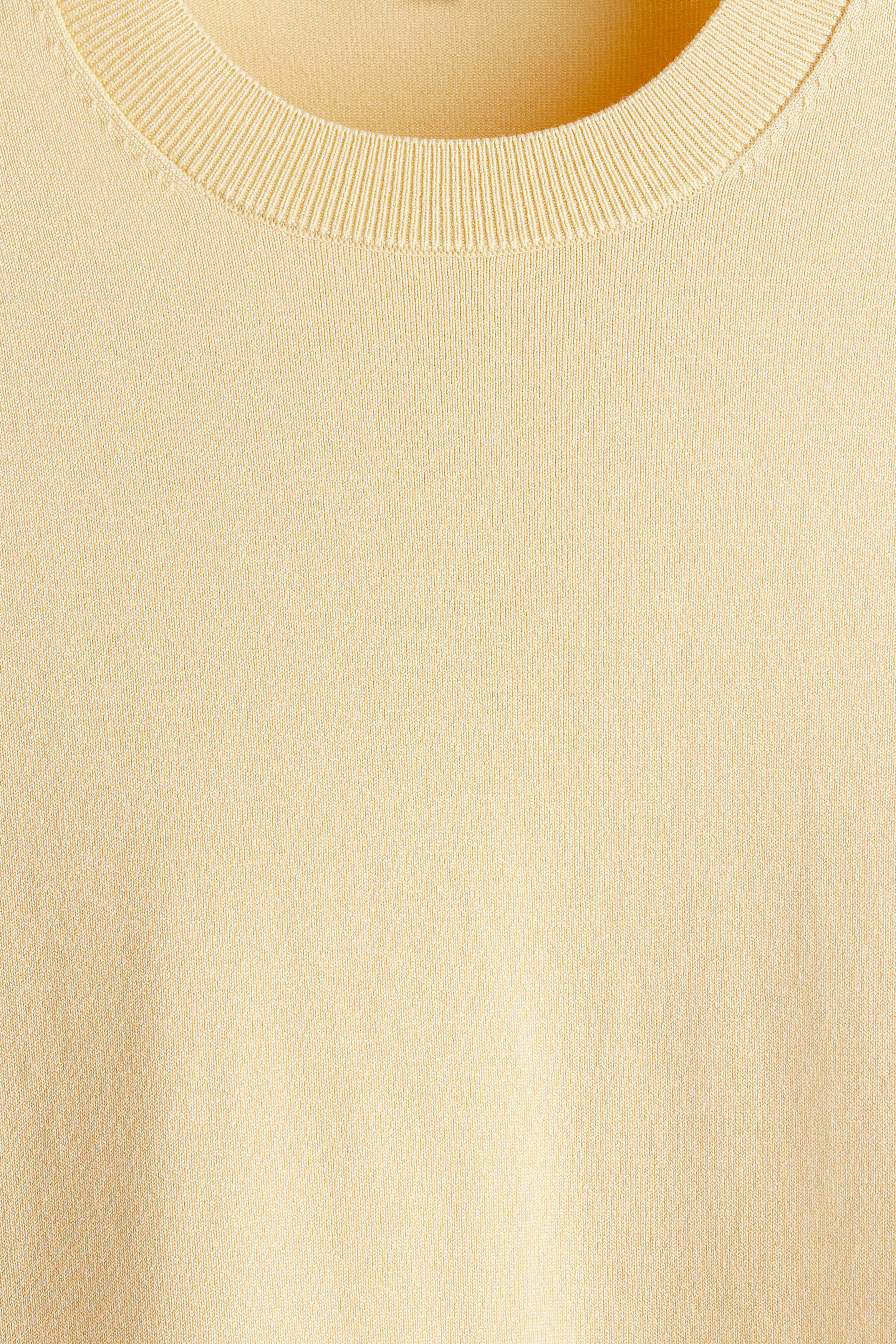 Slim Fit Fine-knit T-shirt